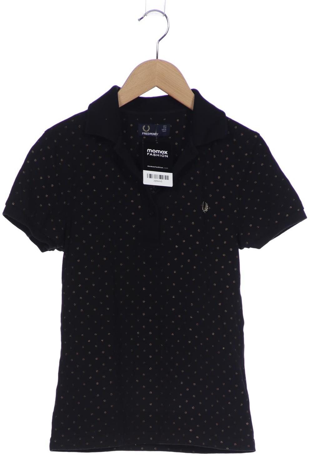 

Fred Perry Damen Poloshirt, schwarz, Gr. 36