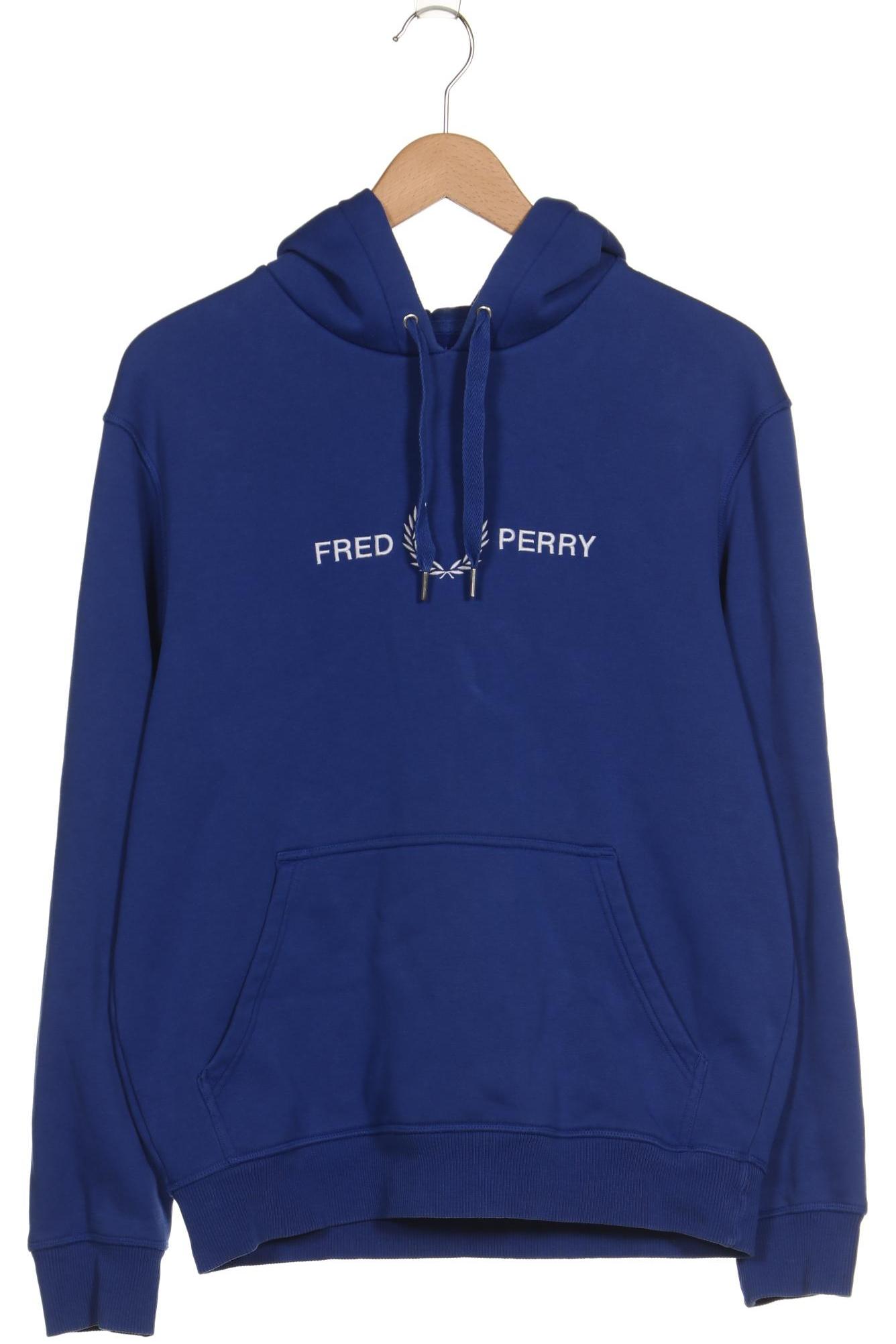 

Fred Perry Herren Kapuzenpullover, blau, Gr. 48