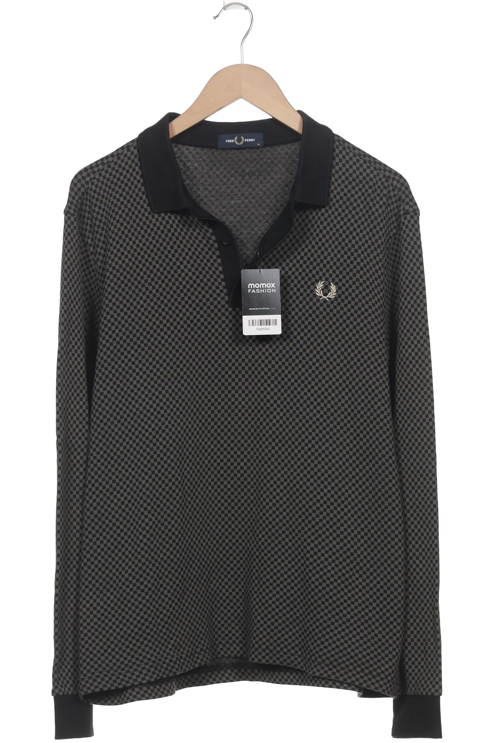 

Fred Perry Herren Langarmshirt, grün, Gr. 54