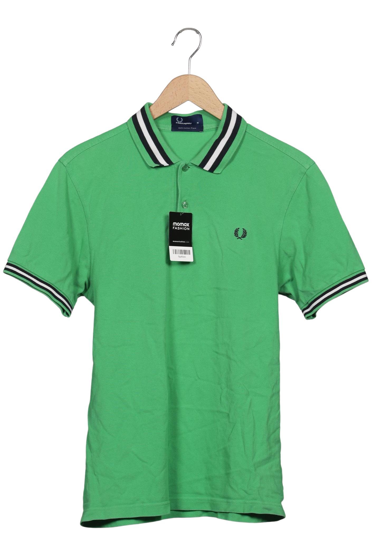 Thumbnail - Fred Perry Herren Poloshirt, grün, Gr. 48