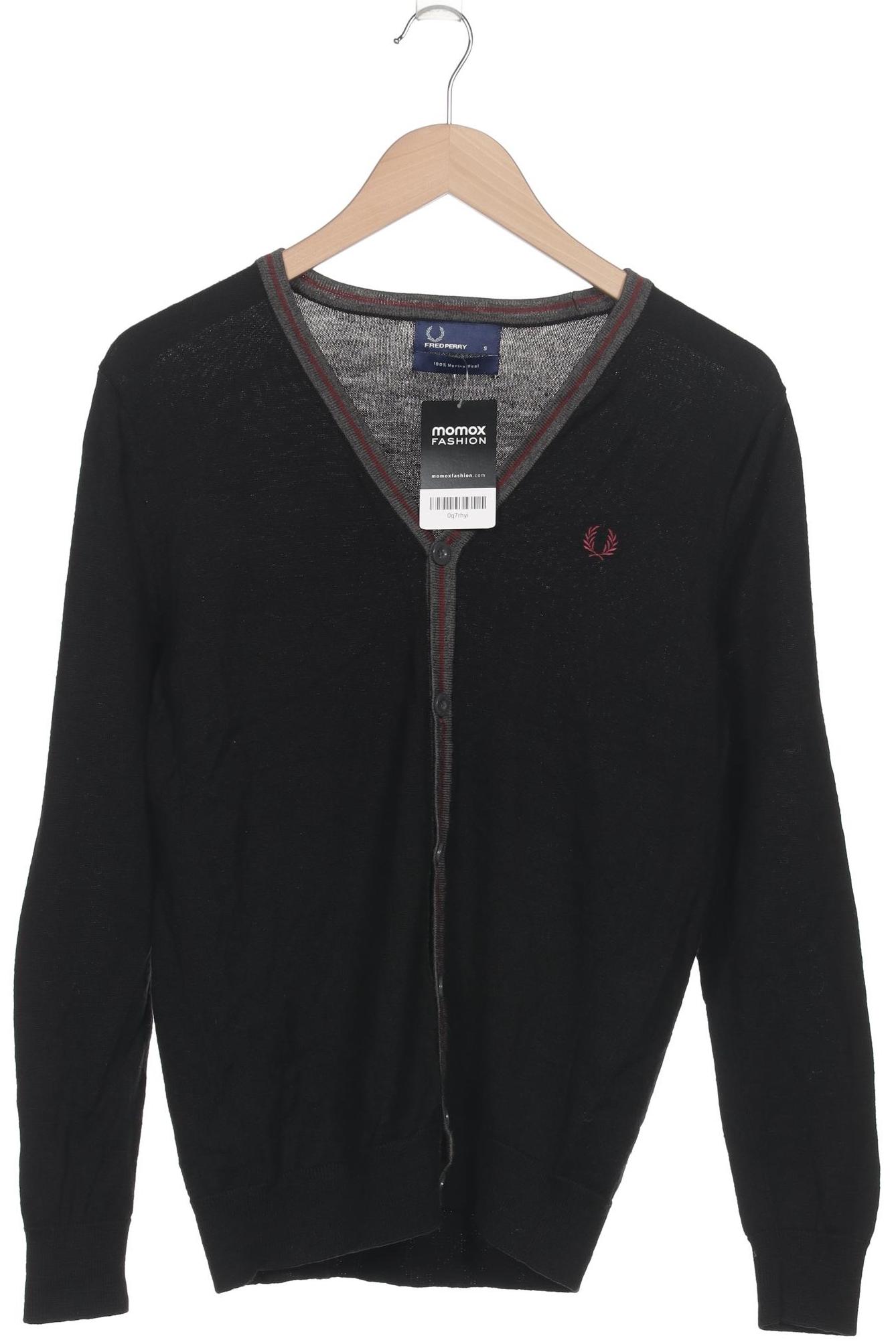 

Fred Perry Herren Strickjacke, schwarz, Gr. 46