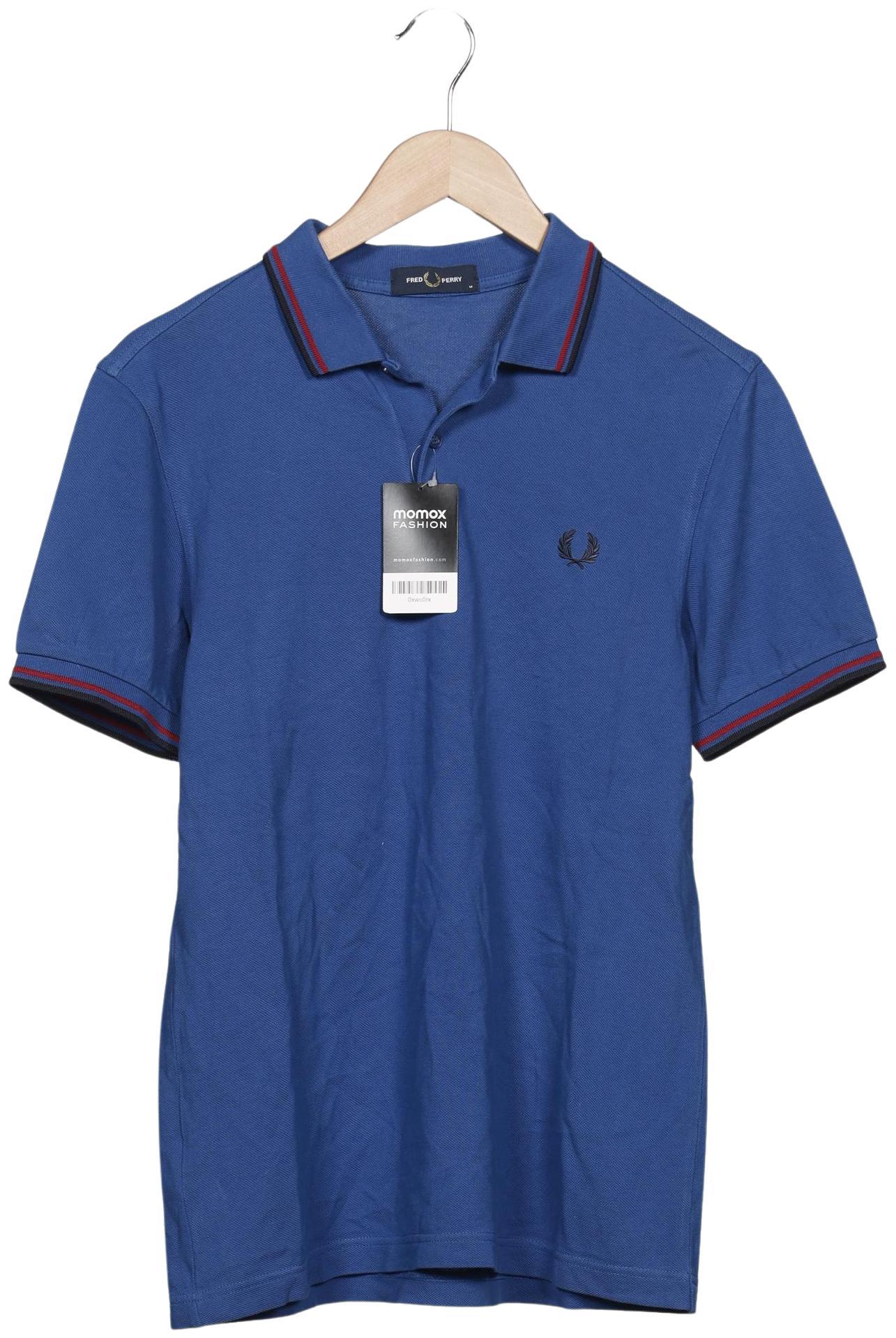 

Fred Perry Herren Poloshirt, blau, Gr. 48