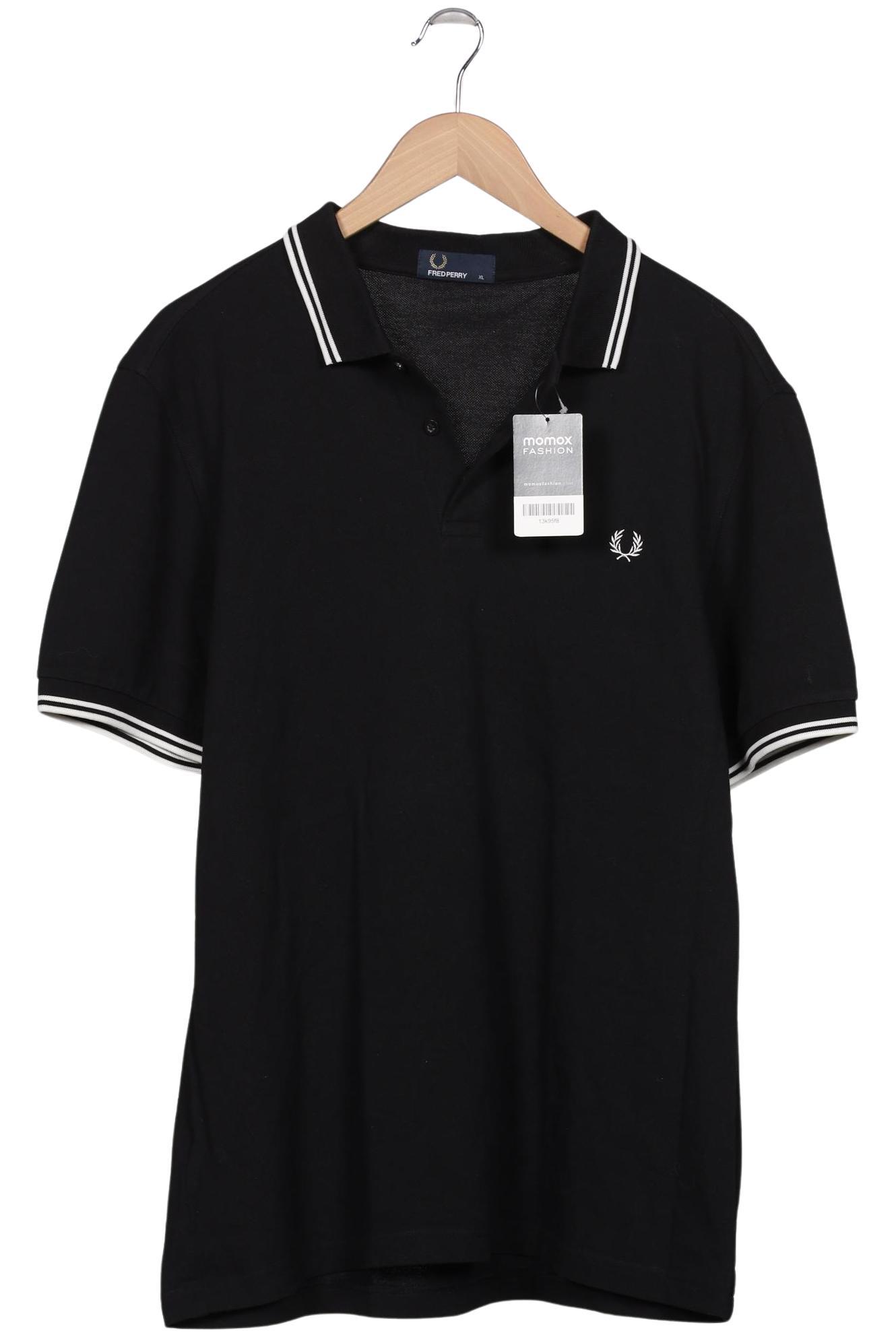 

Fred Perry Herren Poloshirt, schwarz, Gr. 54