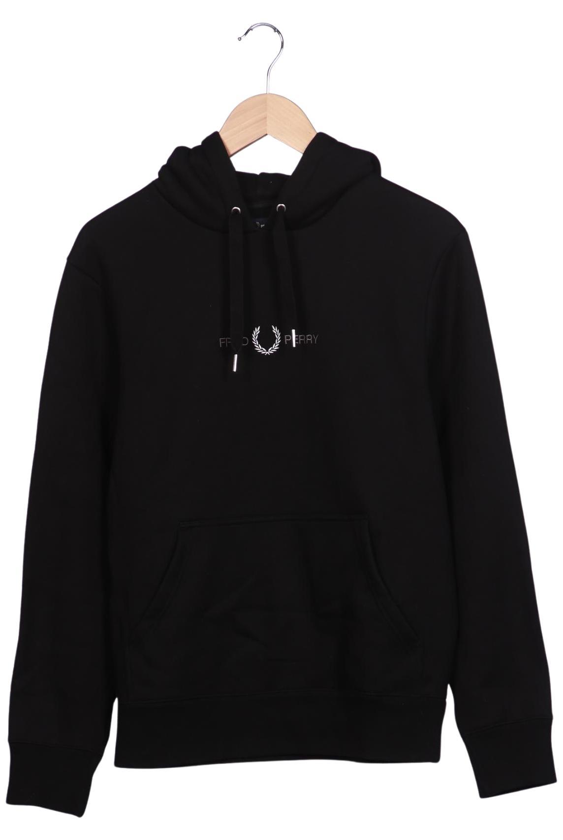

Fred Perry Herren Kapuzenpullover, schwarz, Gr. 48