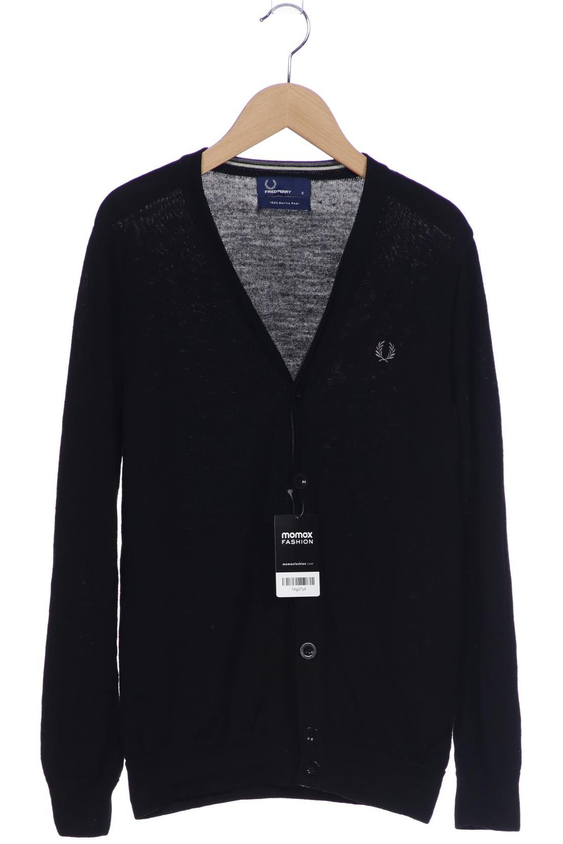 

Fred Perry Herren Strickjacke, schwarz, Gr. 46