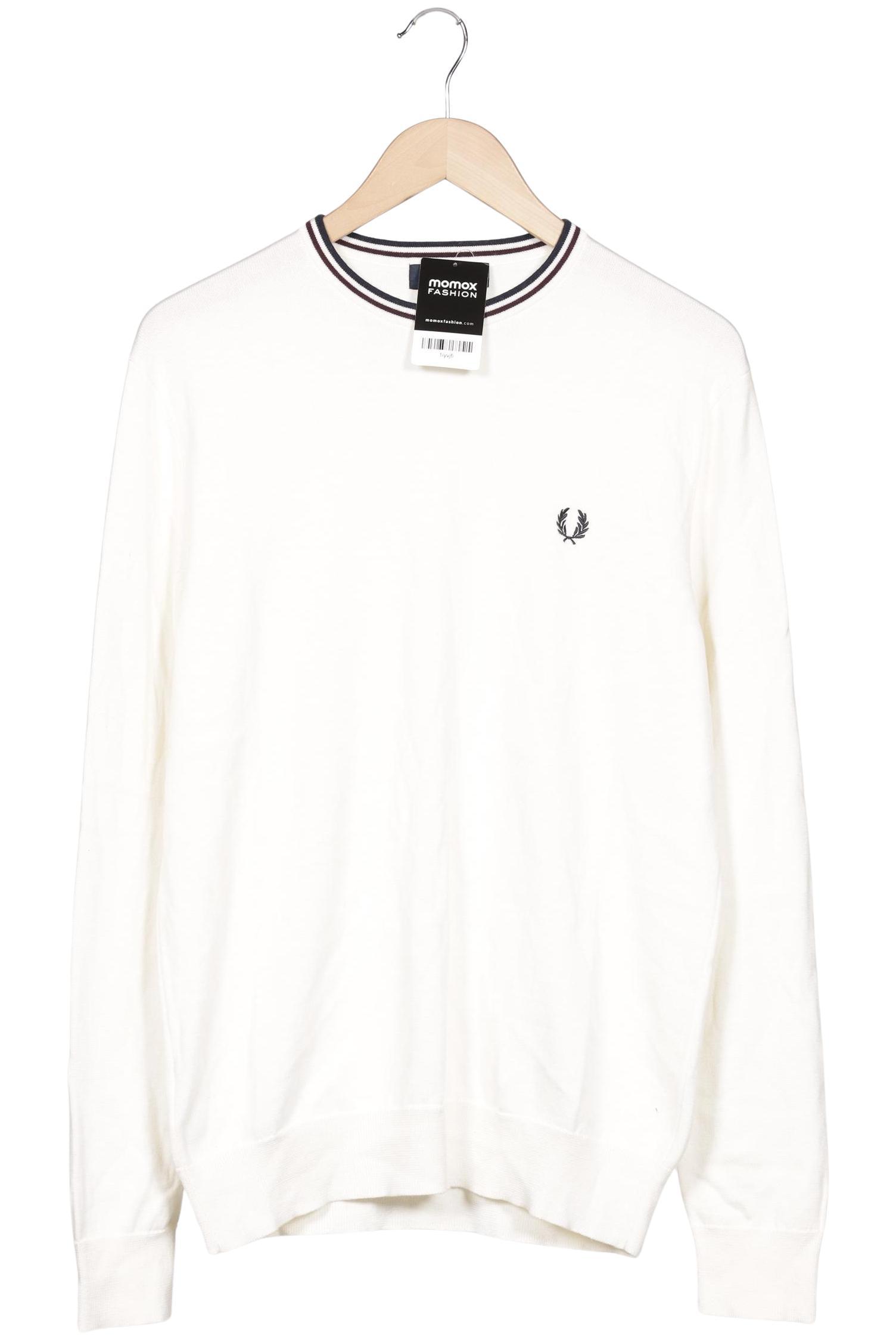 Thumbnail - Fred Perry Herren Pullover, weiß, Gr. 52
