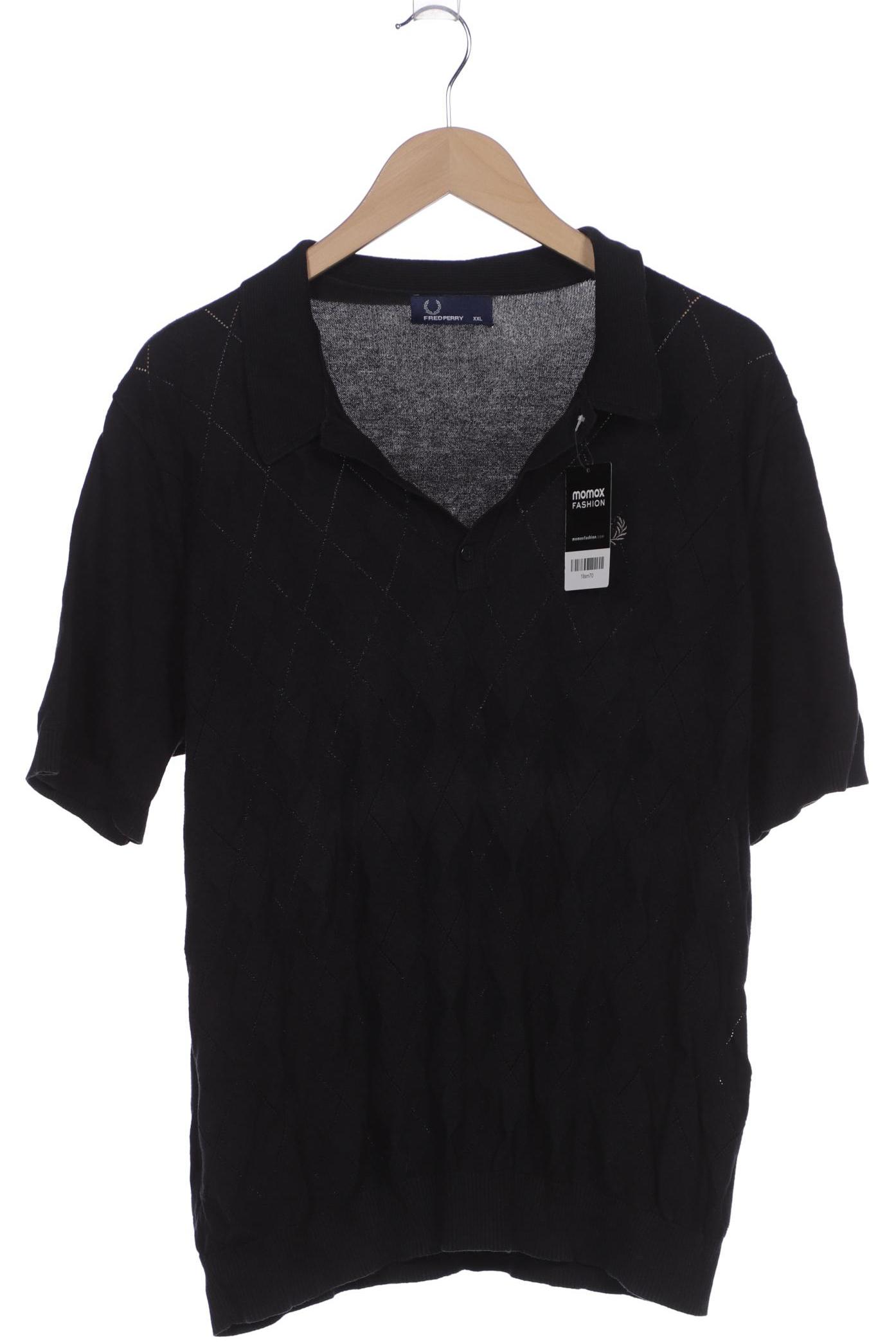 

Fred Perry Herren Poloshirt, schwarz, Gr. 56