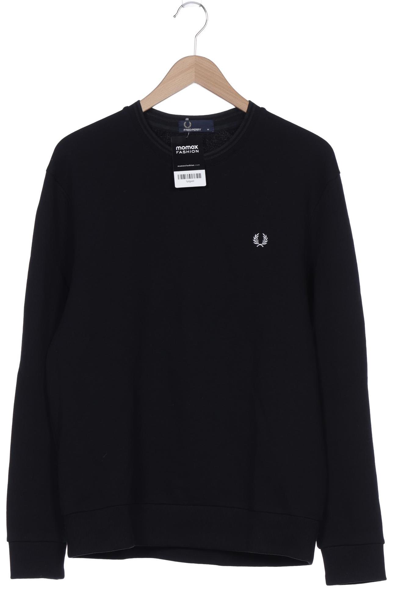 

Fred Perry Herren Sweatshirt, schwarz