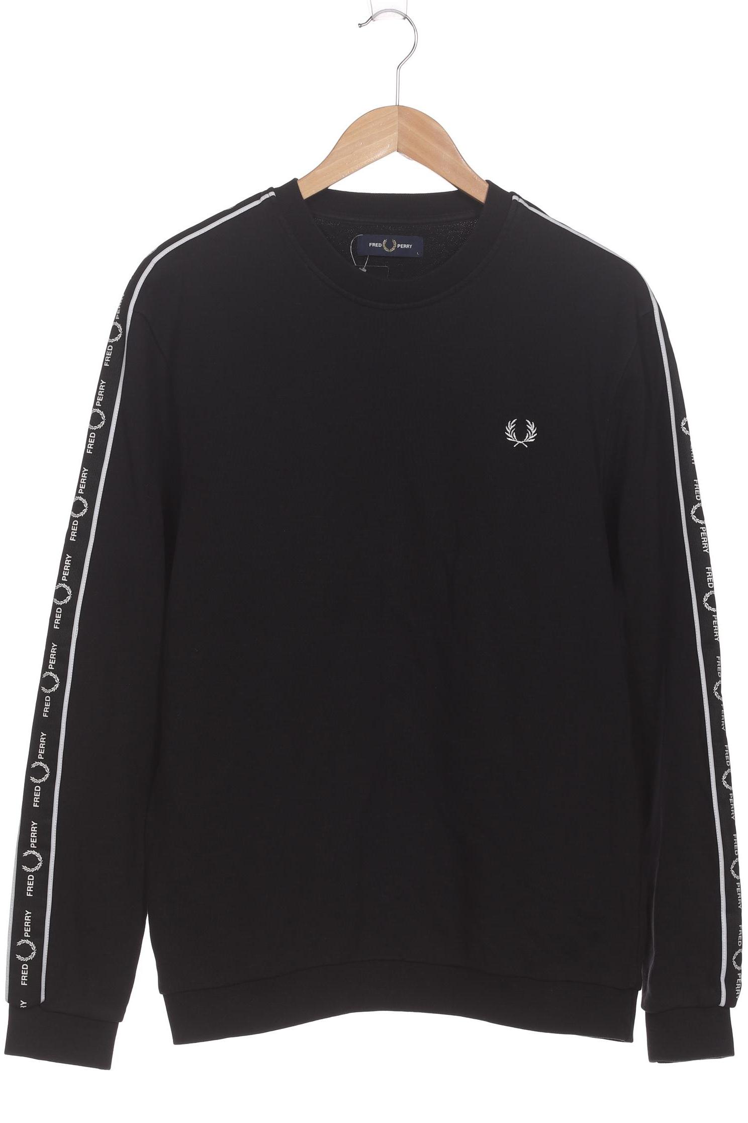 

Fred Perry Herren Sweatshirt, schwarz, Gr. 52