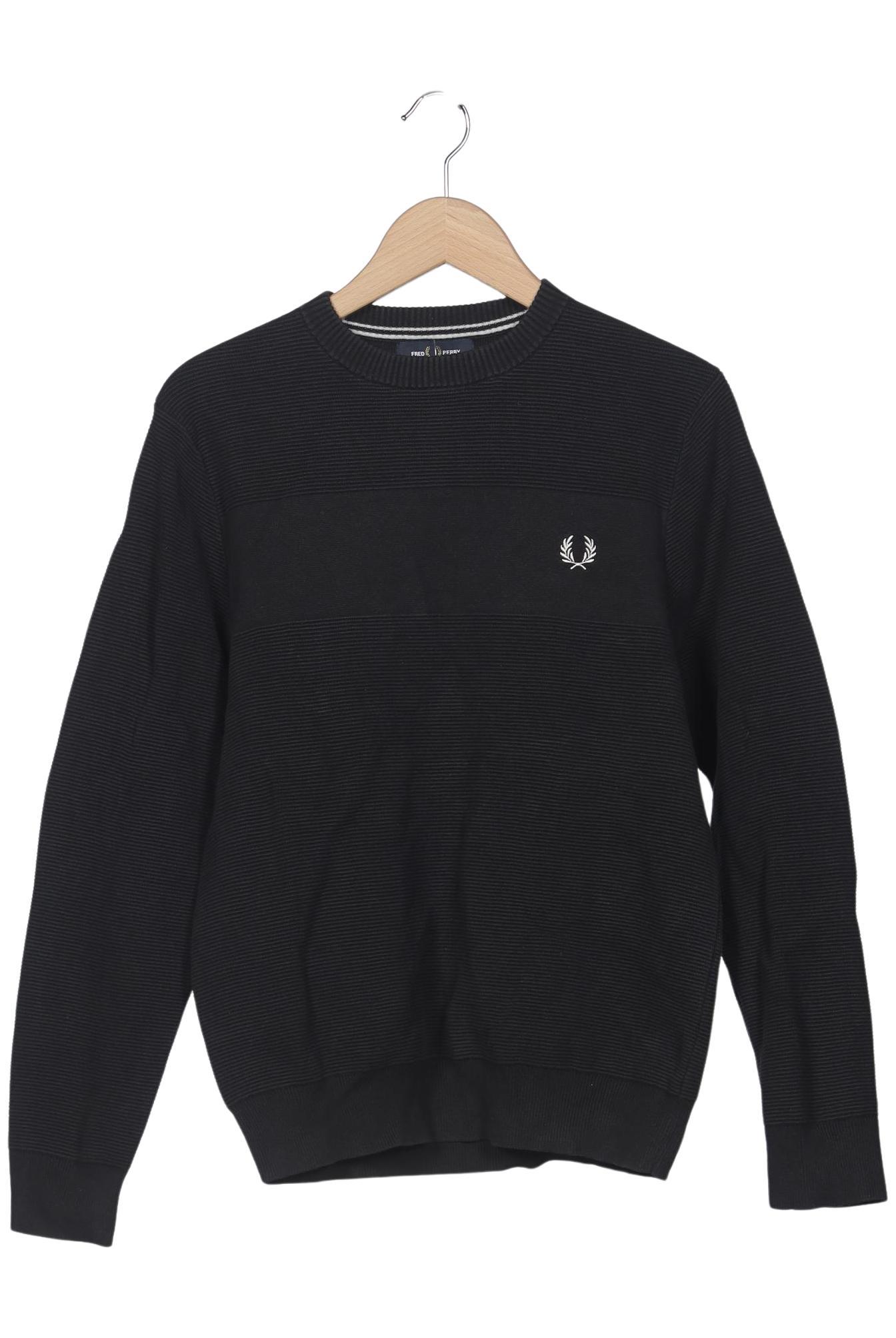 Thumbnail - Fred Perry Herren Pullover, schwarz, Gr. 48