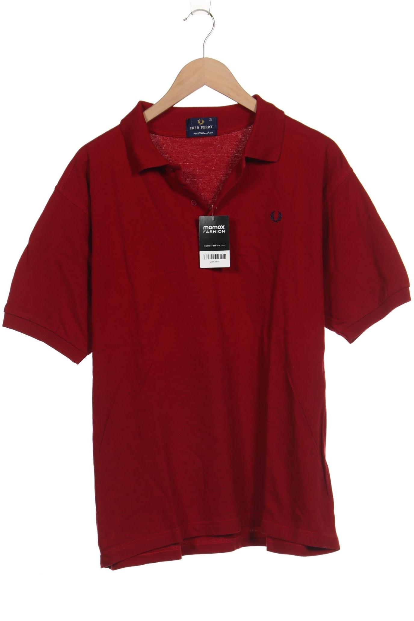 

Fred Perry Herren Poloshirt, rot, Gr. 54