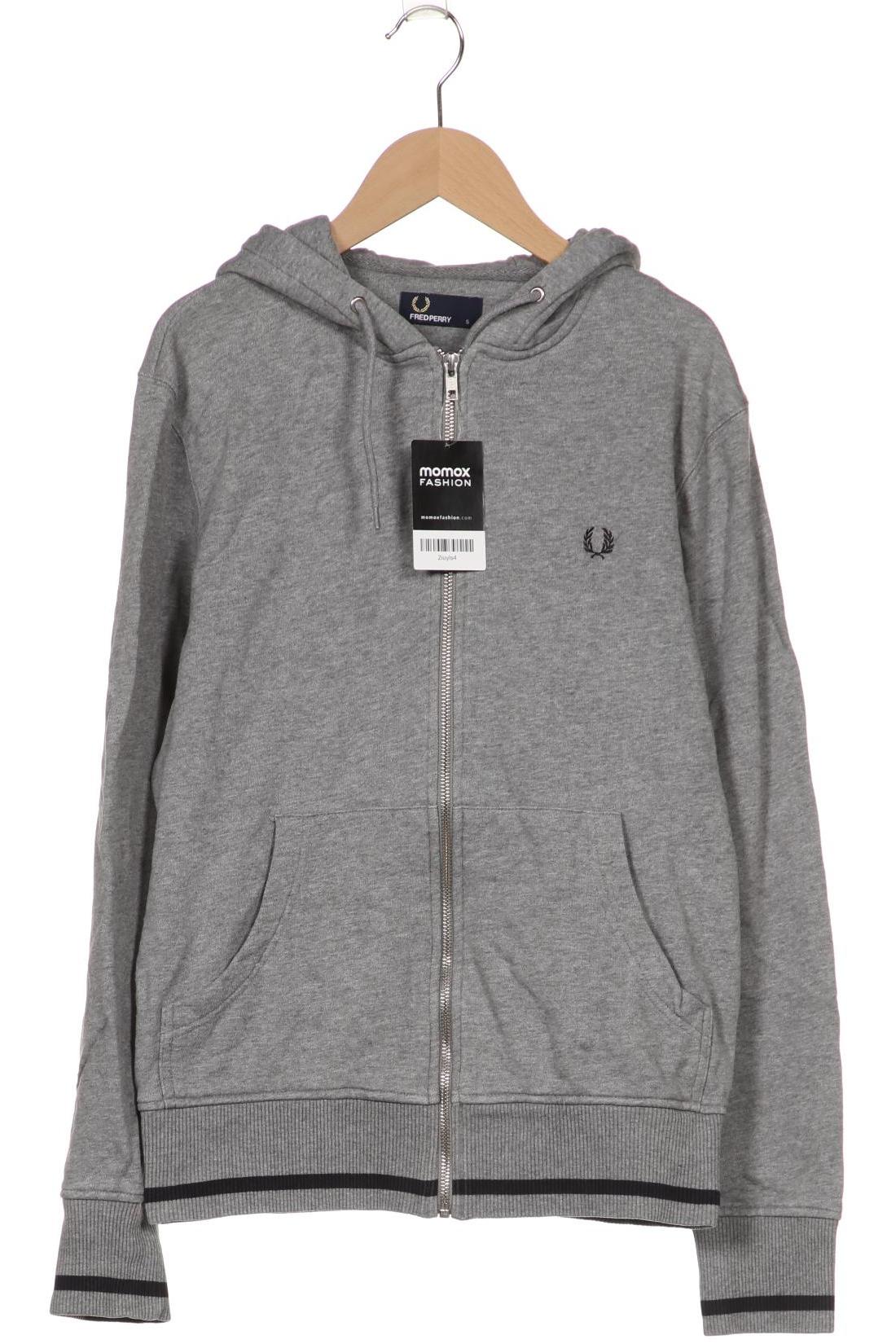 

Fred Perry Herren Kapuzenpullover, grau, Gr. 46