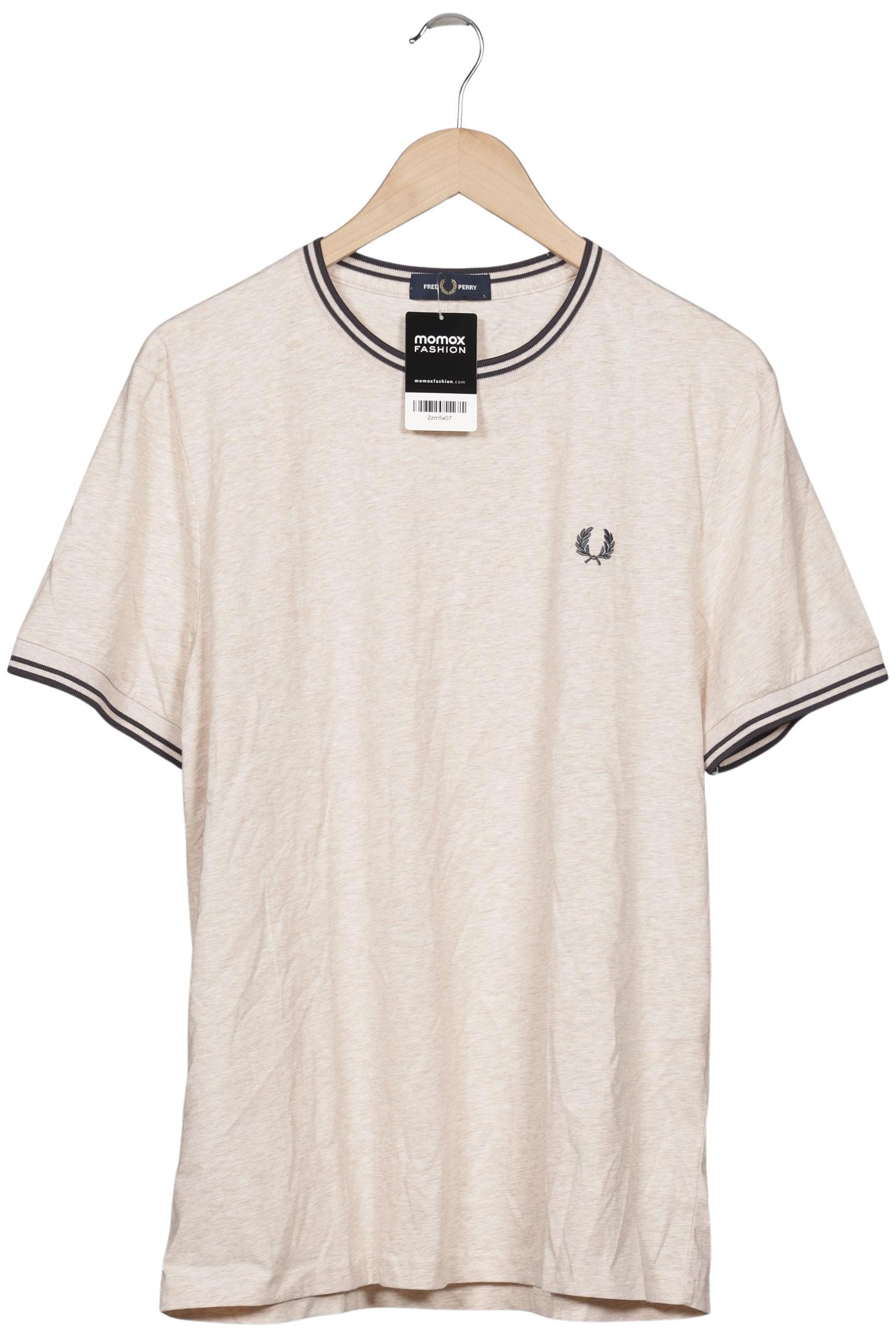

Fred Perry Herren T-Shirt, cremeweiß, Gr. 52