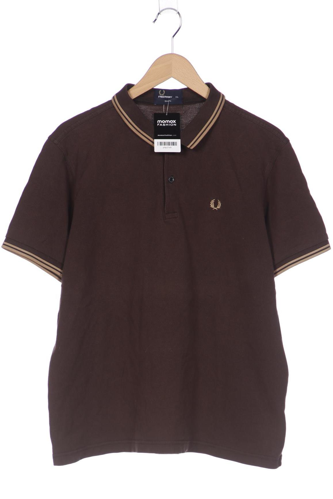 

Fred Perry Herren Poloshirt, braun