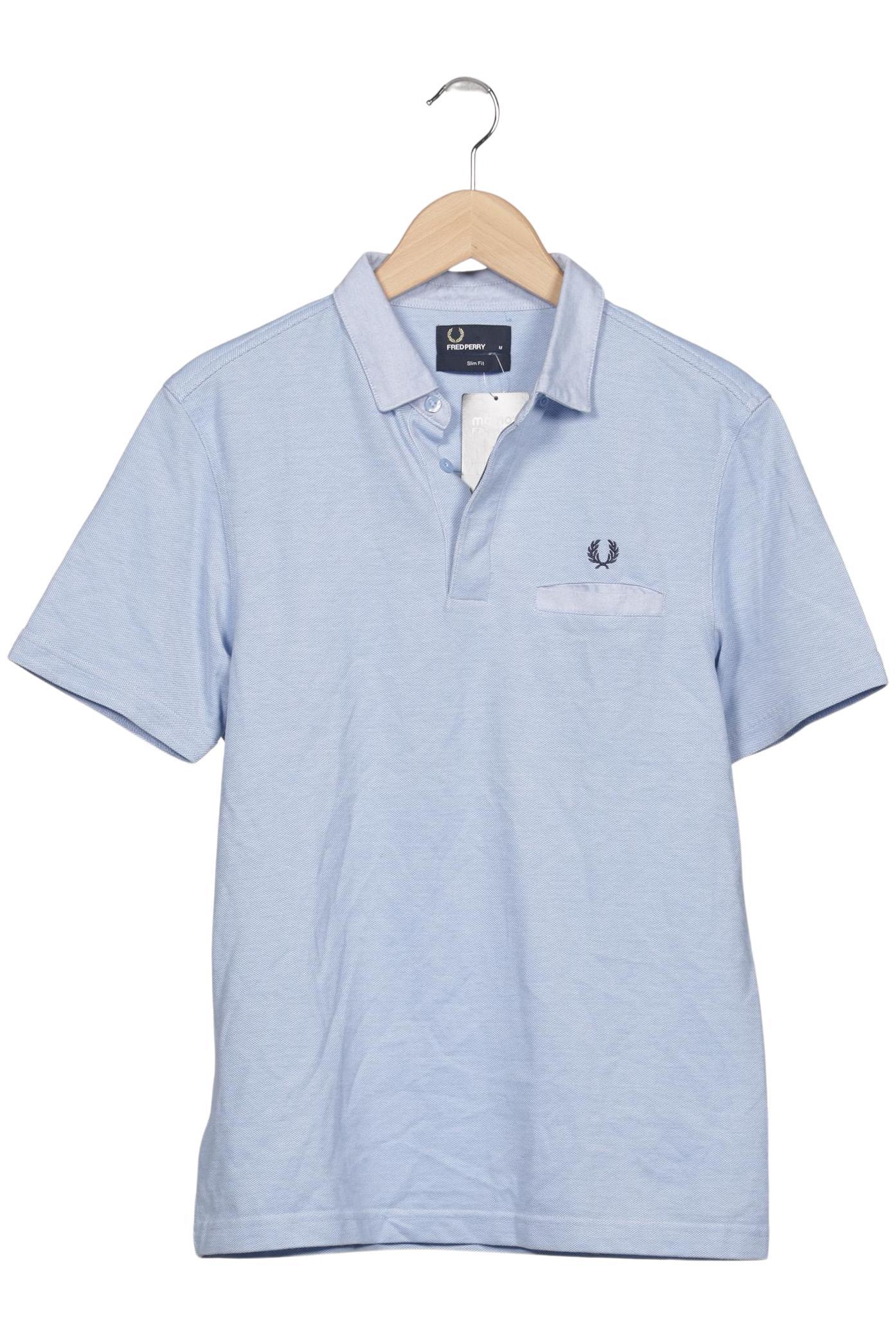 Thumbnail - Fred Perry Herren Poloshirt, hellblau, Gr. 48