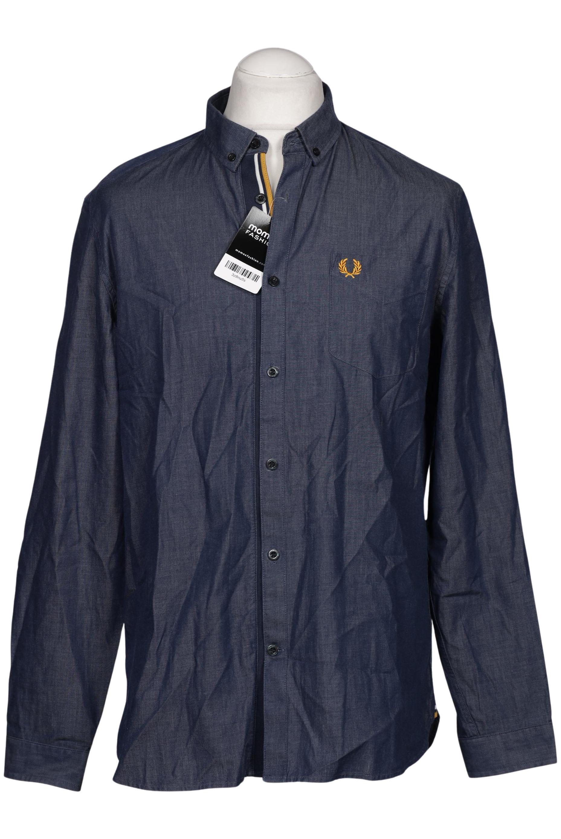 

Fred Perry Herren Hemd, marineblau, Gr. 52