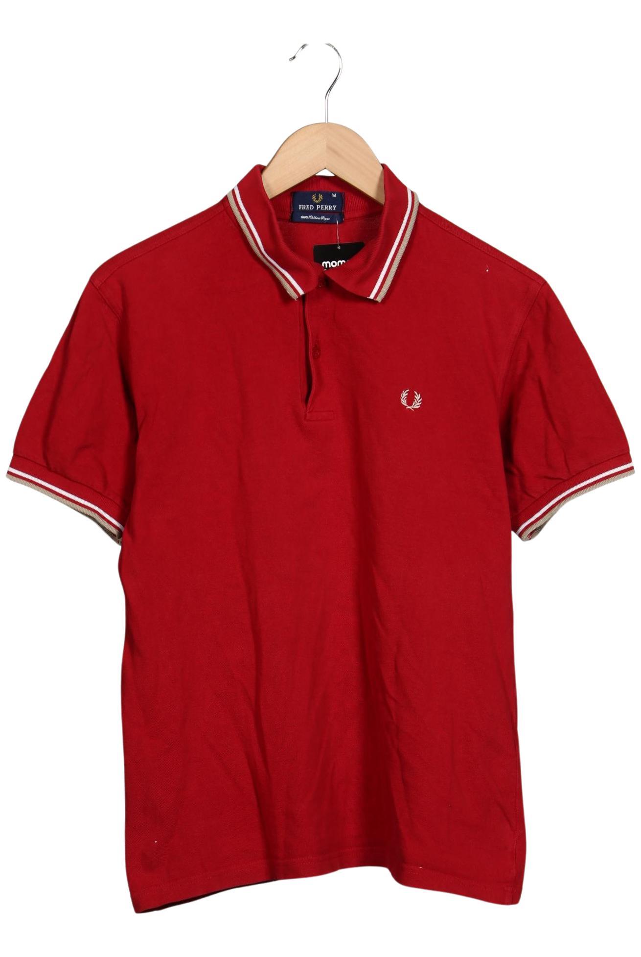 Thumbnail - Fred Perry Herren Poloshirt, rot, Gr. 48