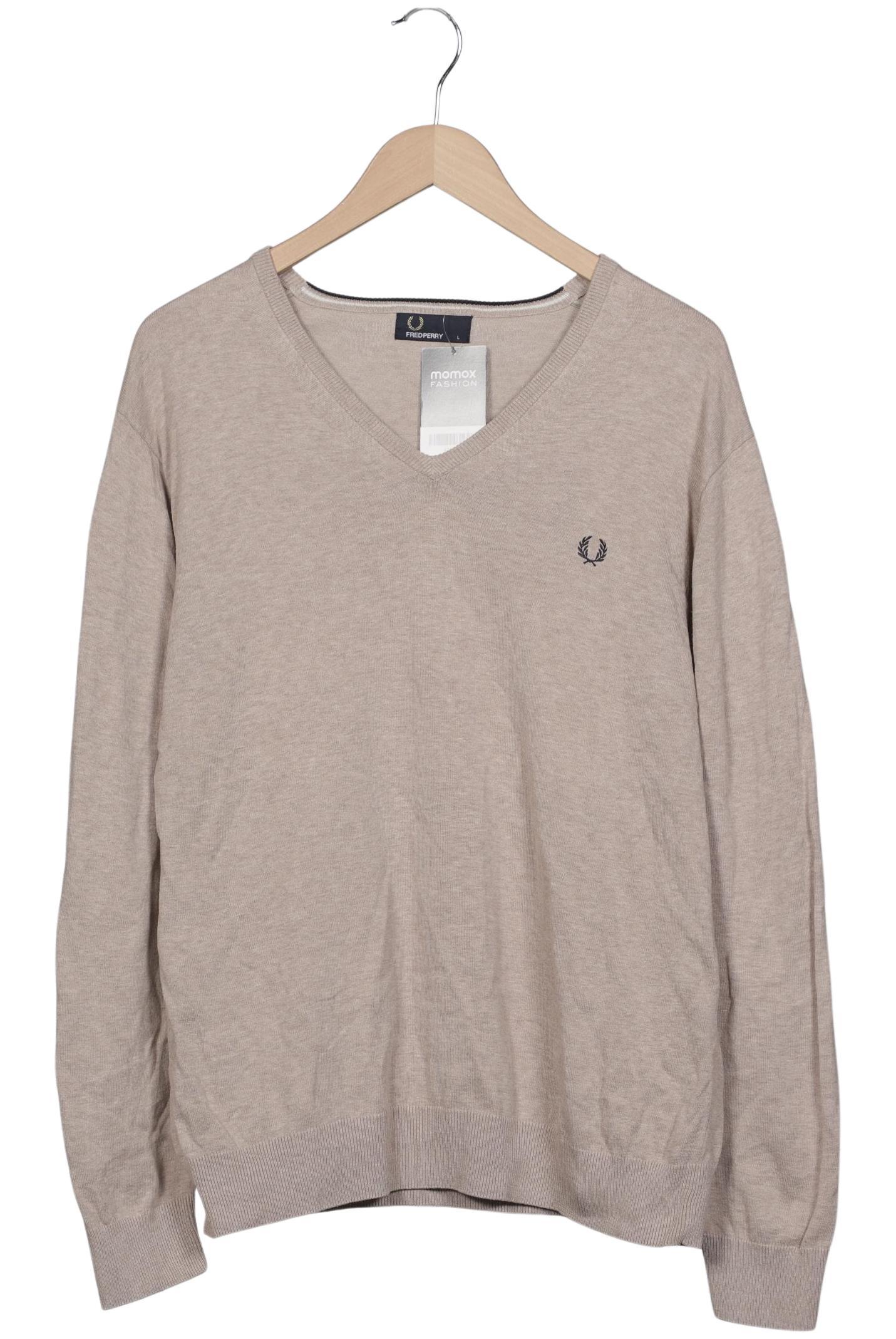 Thumbnail - Fred Perry Herren Pullover, beige, Gr. 52