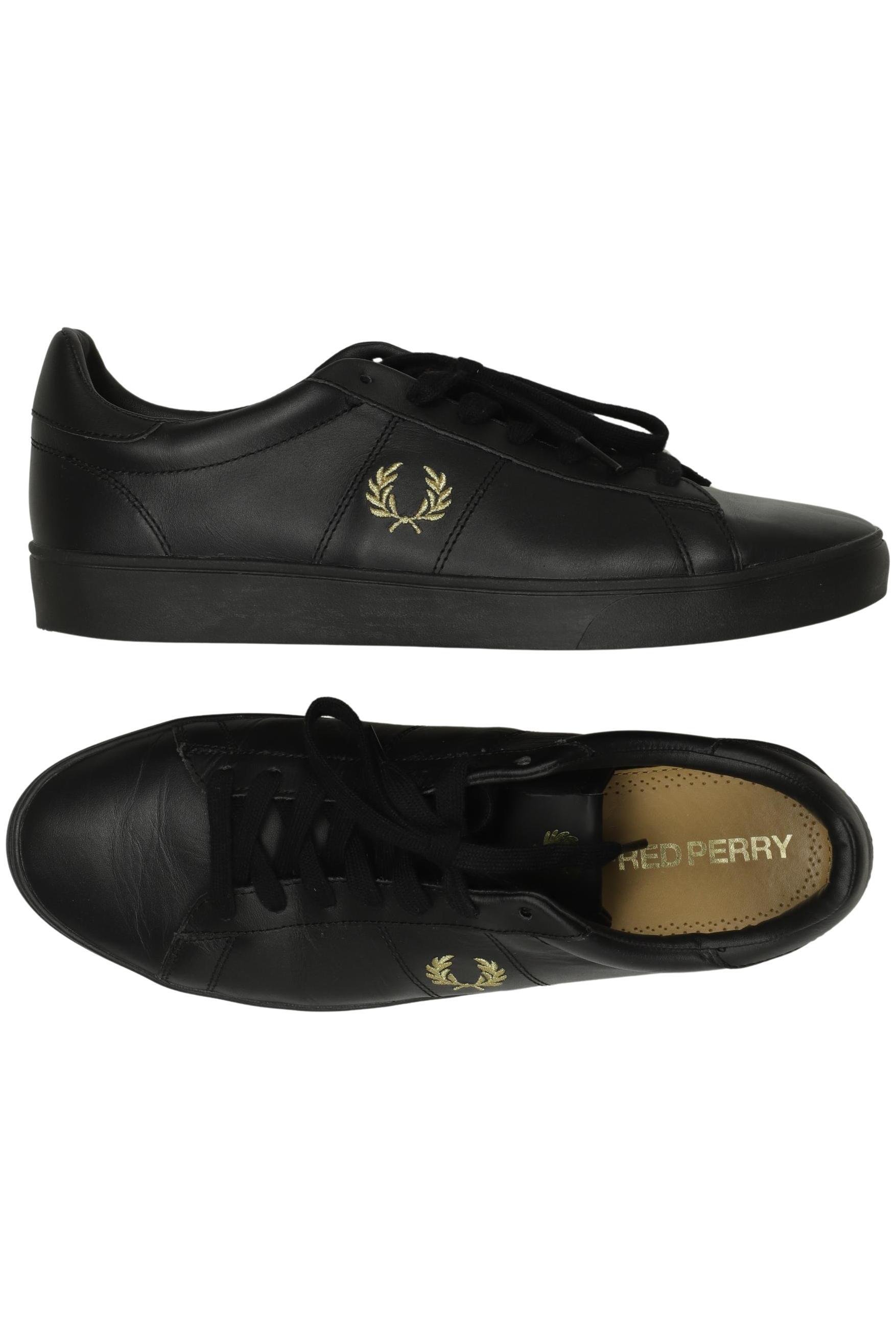

Fred Perry Herren Halbschuh, schwarz, Gr. 45