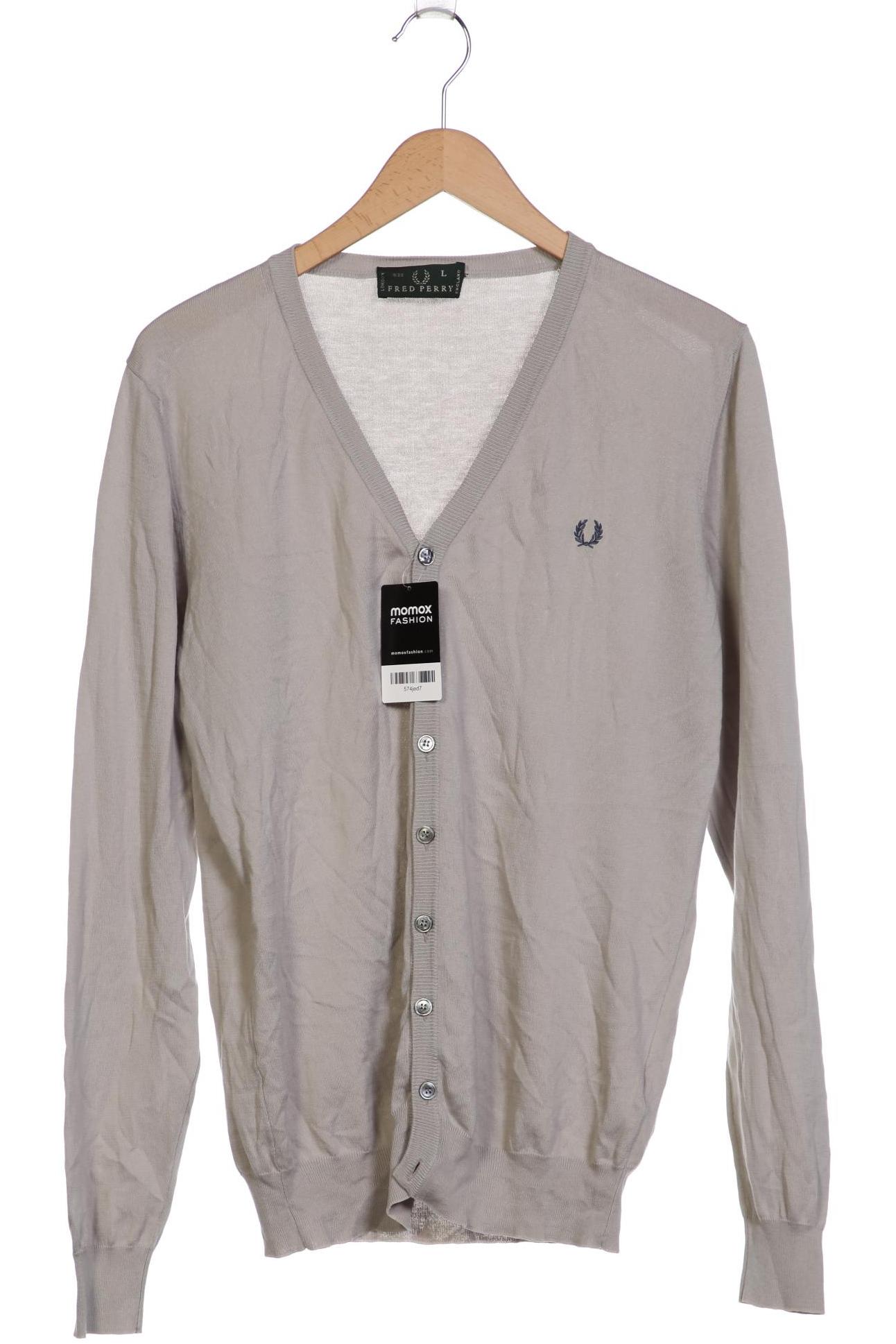 

Fred Perry Herren Strickjacke, grau, Gr. 52