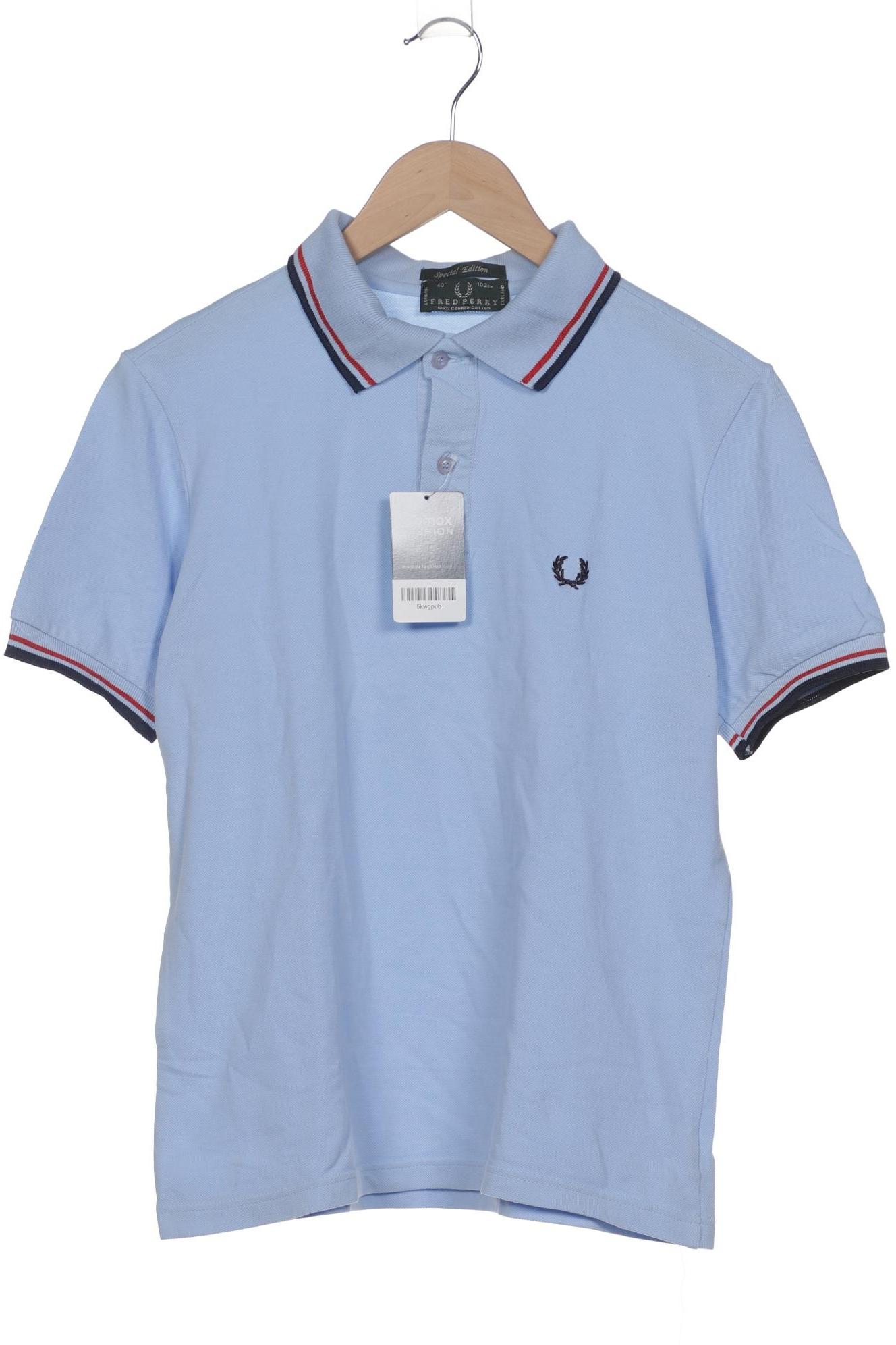 

Fred Perry Herren Poloshirt, hellblau, Gr. 52