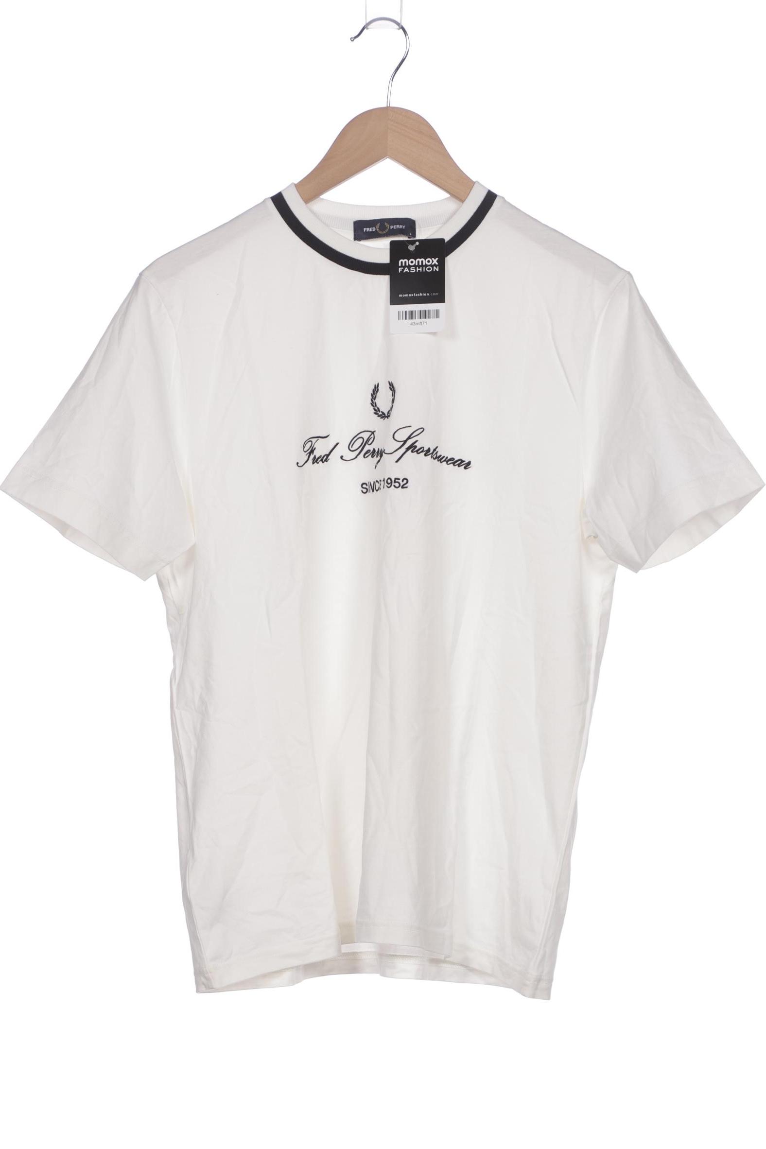 

Fred Perry Herren T-Shirt, cremeweiß, Gr. 52