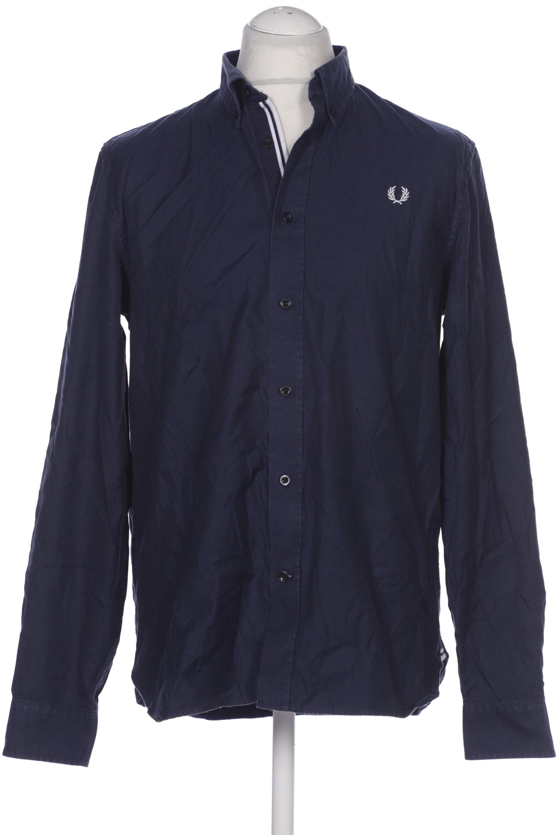 

Fred Perry Herren Hemd, marineblau, Gr. 52