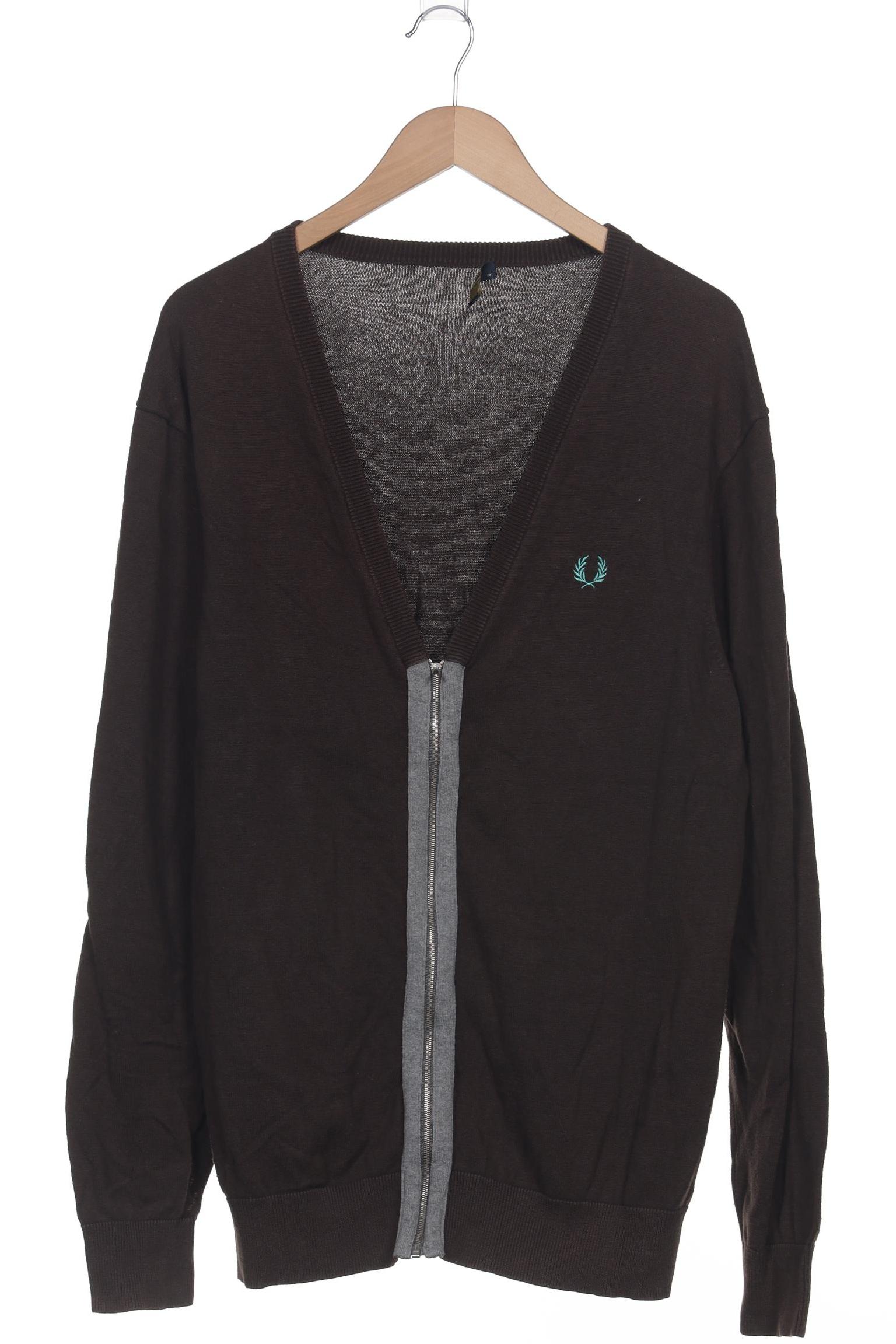 

Fred Perry Herren Strickjacke, braun, Gr. 56