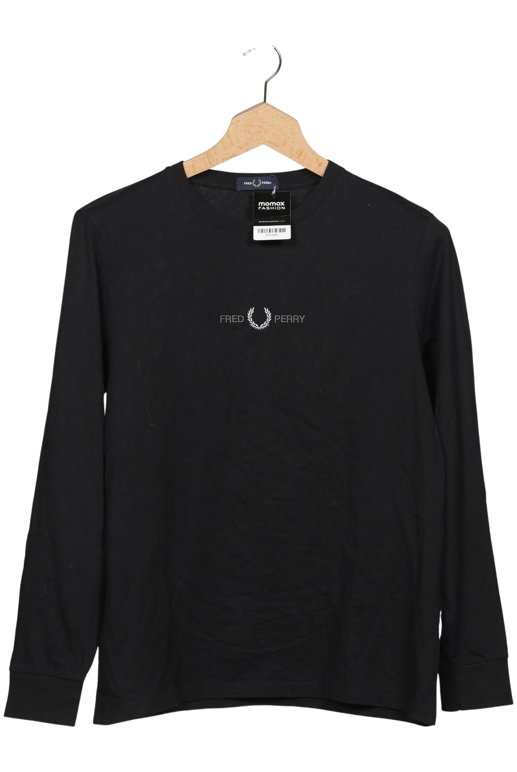 

Fred Perry Herren Langarmshirt, schwarz, Gr. 54