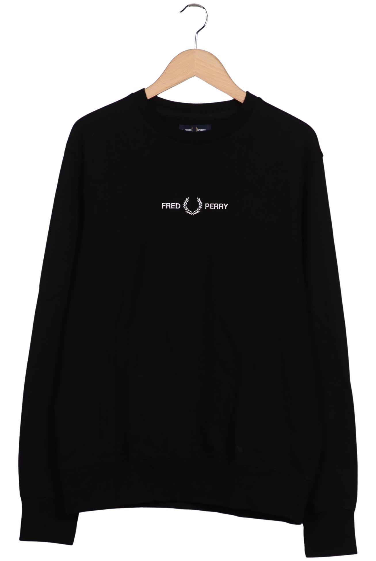 

Fred Perry Herren Sweatshirt, schwarz, Gr. 54