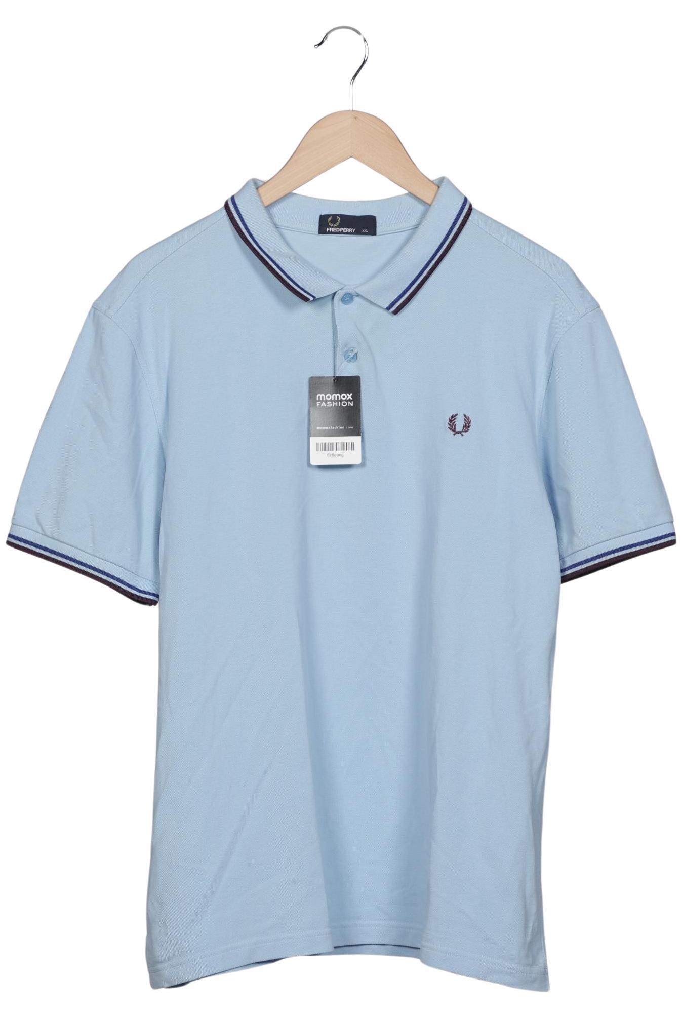 

Fred Perry Herren Poloshirt, hellblau, Gr. 56