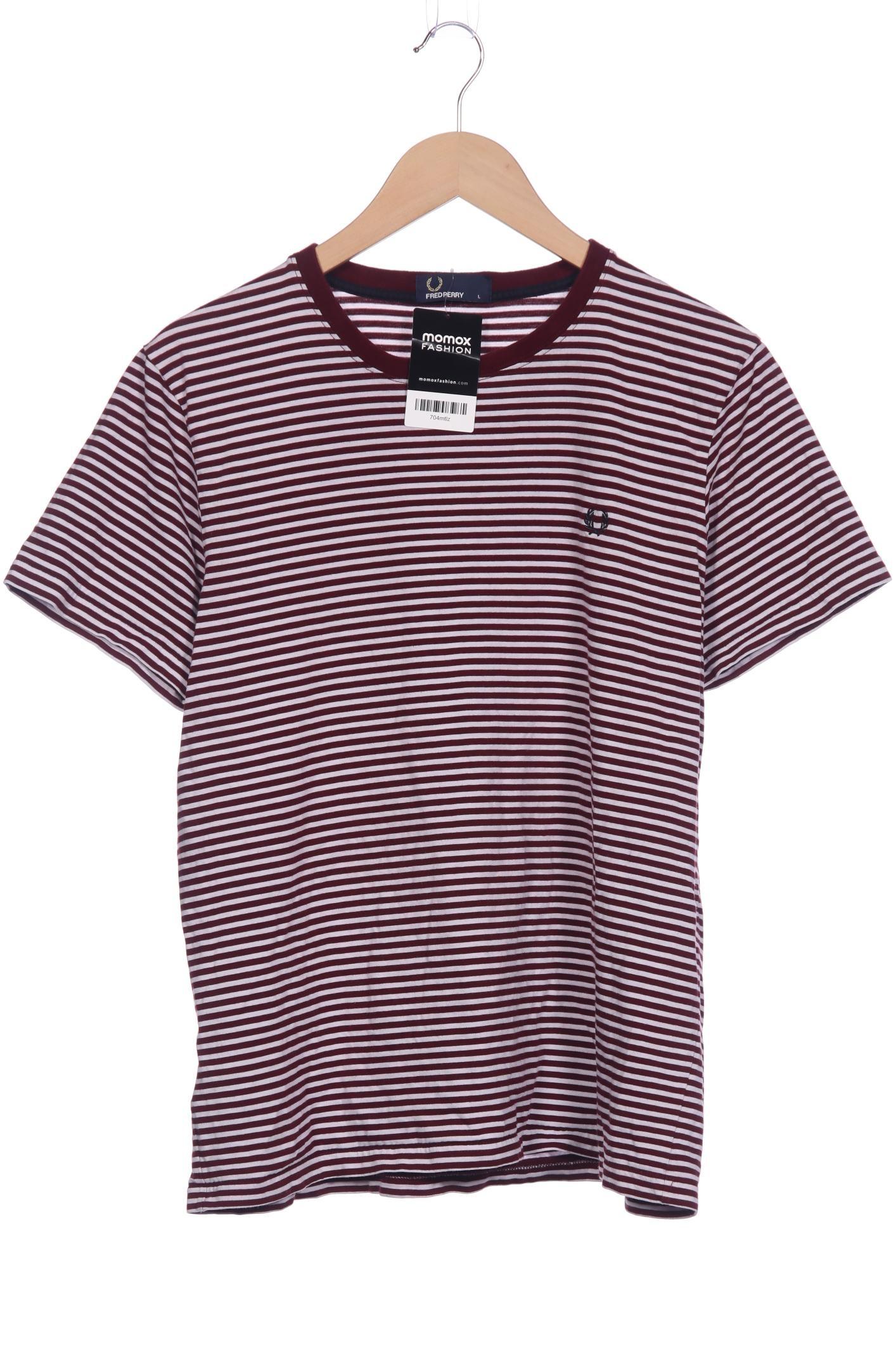 

Fred Perry Herren T-Shirt, bordeaux, Gr. 52