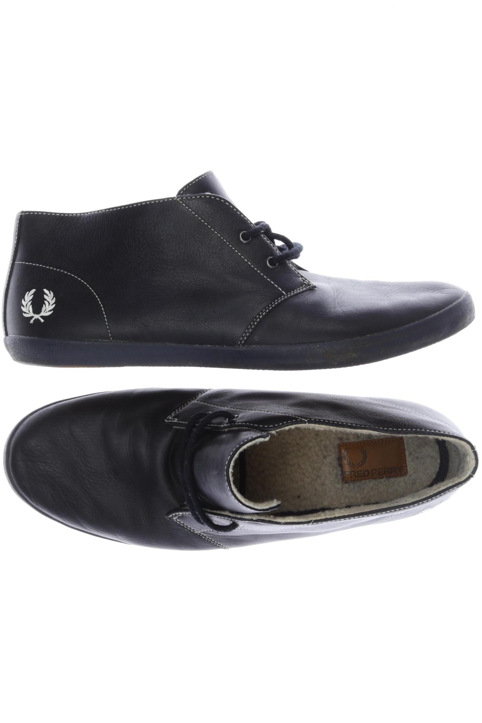 

Fred Perry Herren Halbschuh, schwarz, Gr. 45