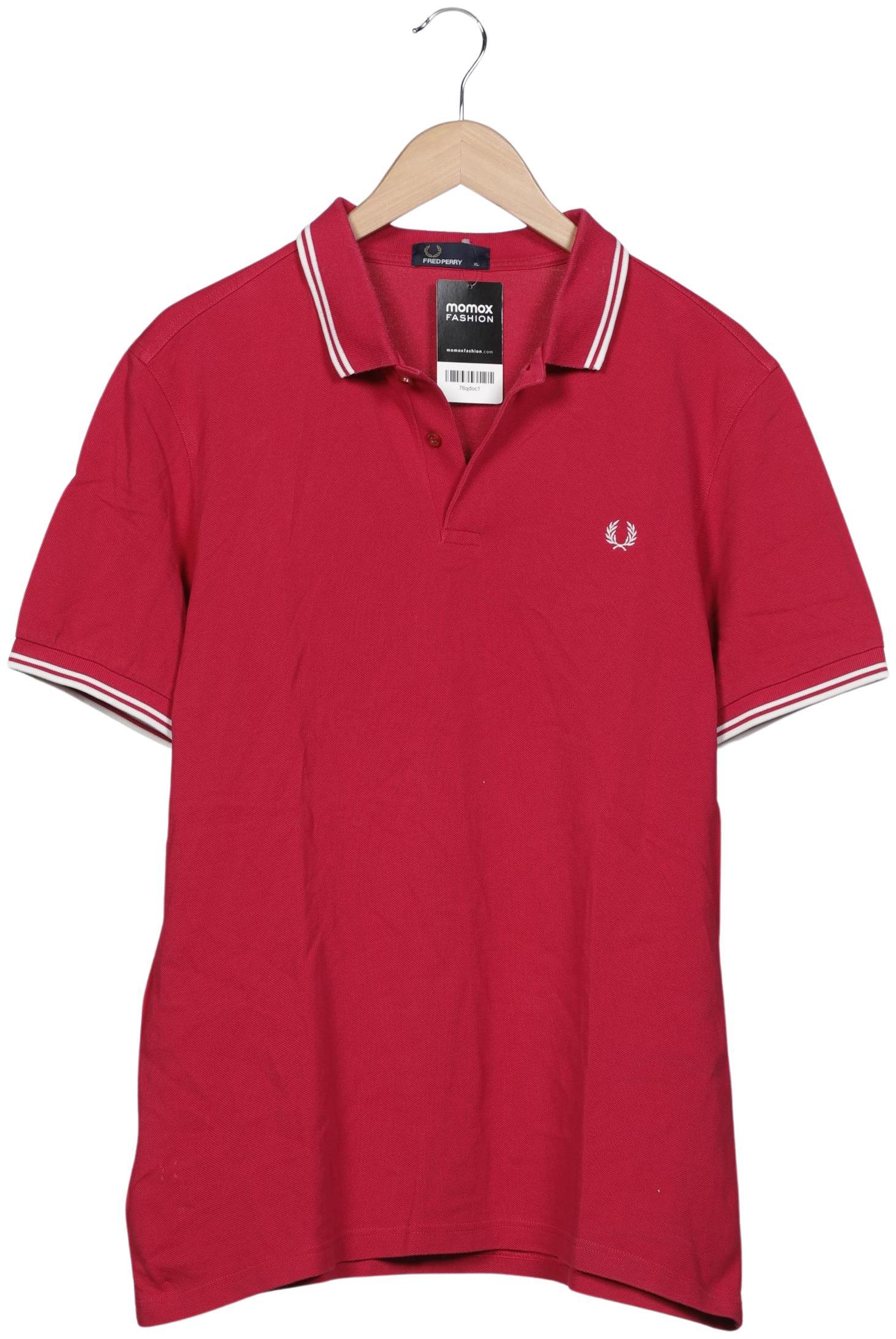 Thumbnail - Fred Perry Herren Poloshirt, rot, Gr. 54