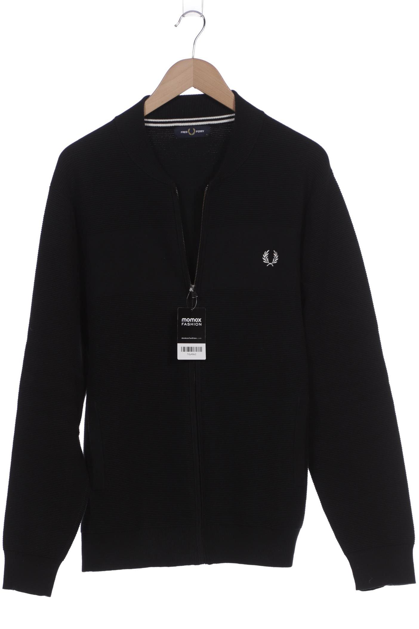 

Fred Perry Herren Strickjacke, schwarz, Gr. 54
