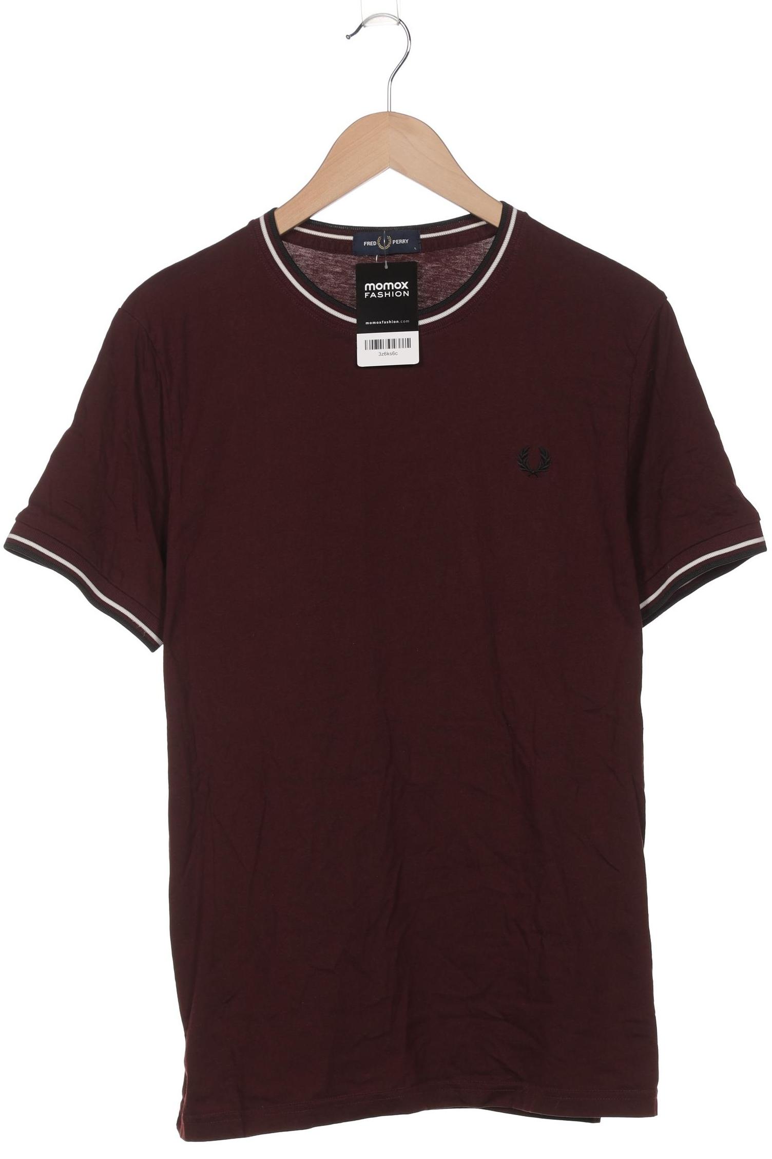 

Fred Perry Herren T-Shirt, bordeaux, Gr. 52
