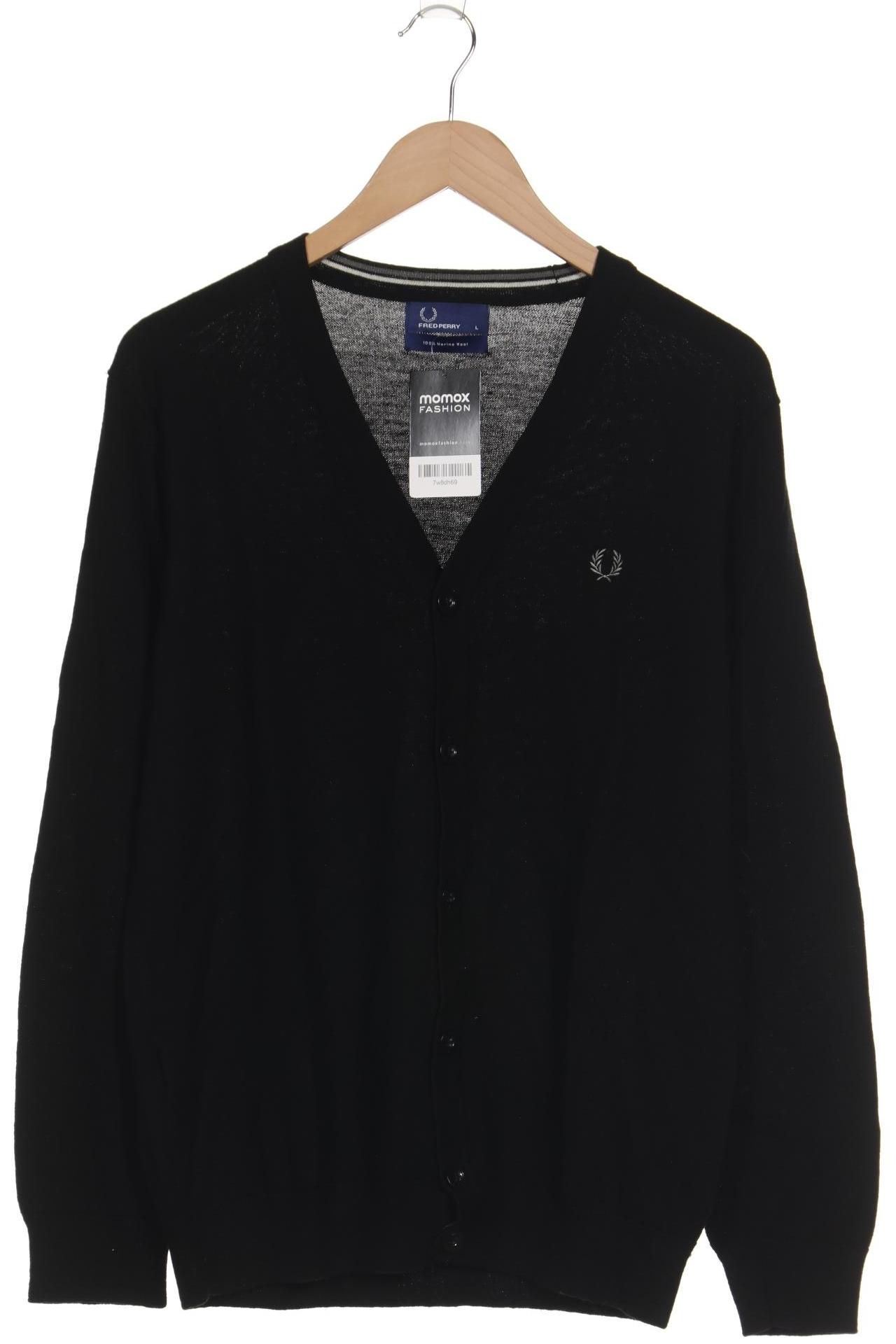 

Fred Perry Herren Strickjacke, schwarz, Gr. 52