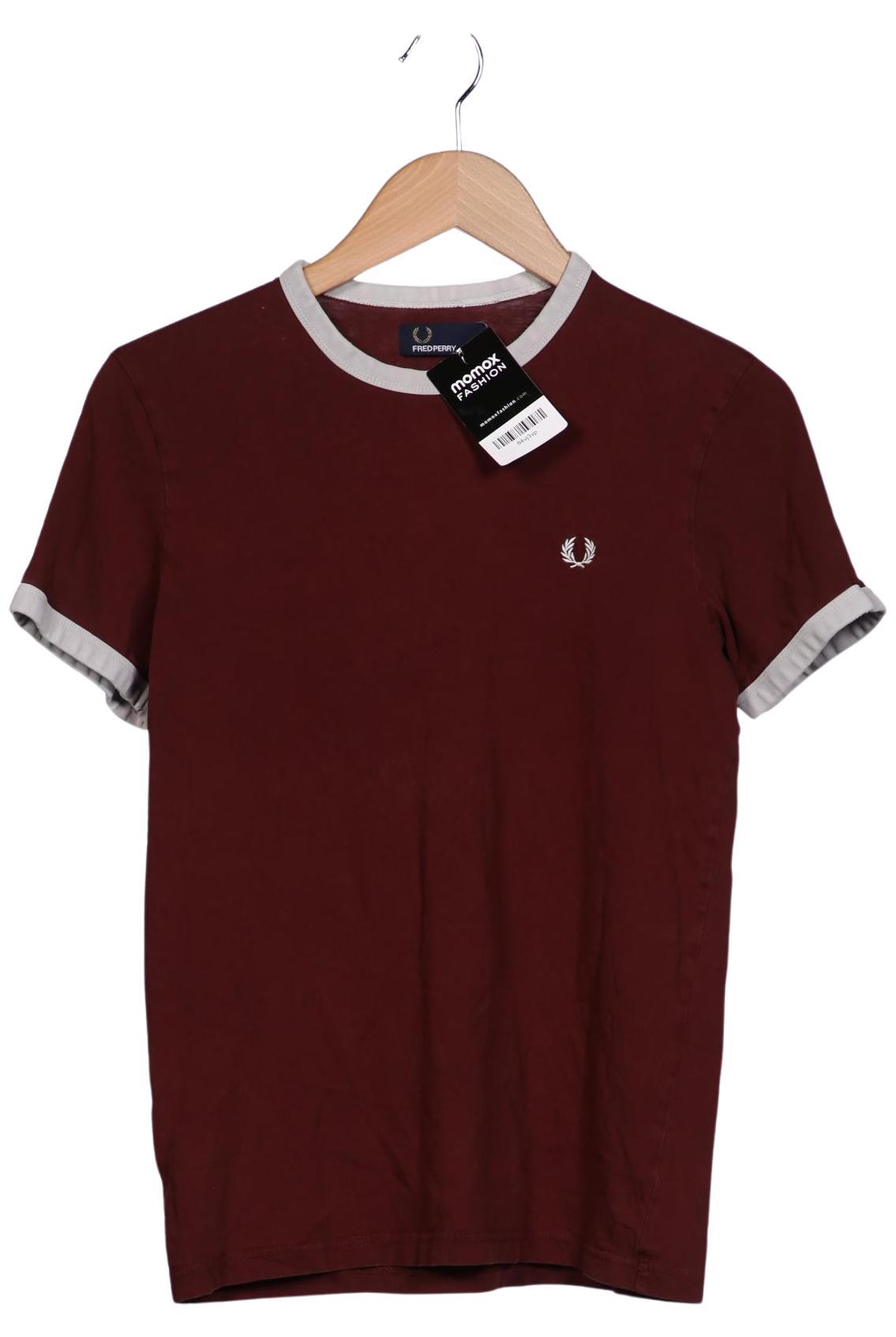 

Fred Perry Herren T-Shirt, bordeaux, Gr. 46