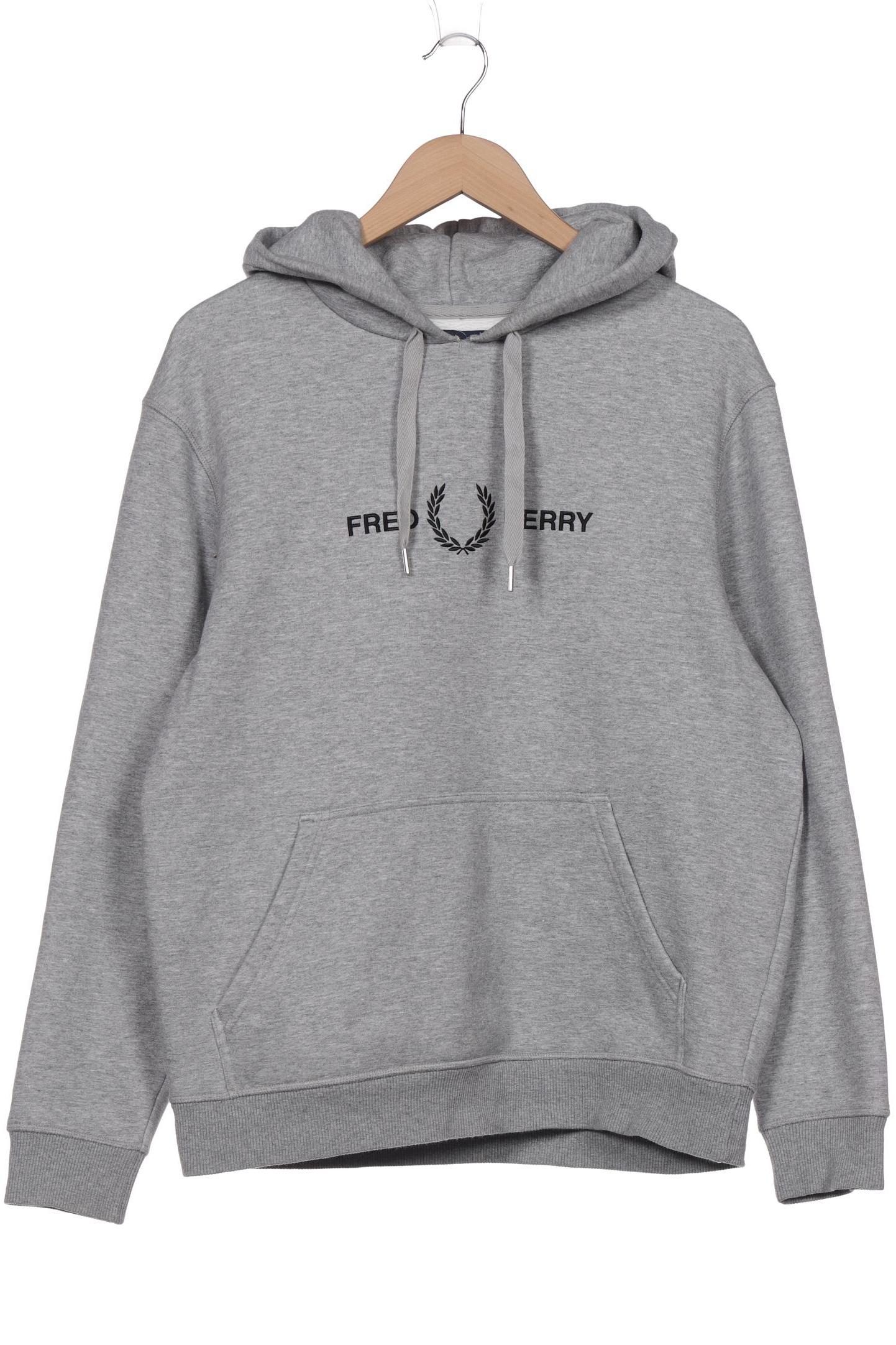 

Fred Perry Herren Kapuzenpullover, grau