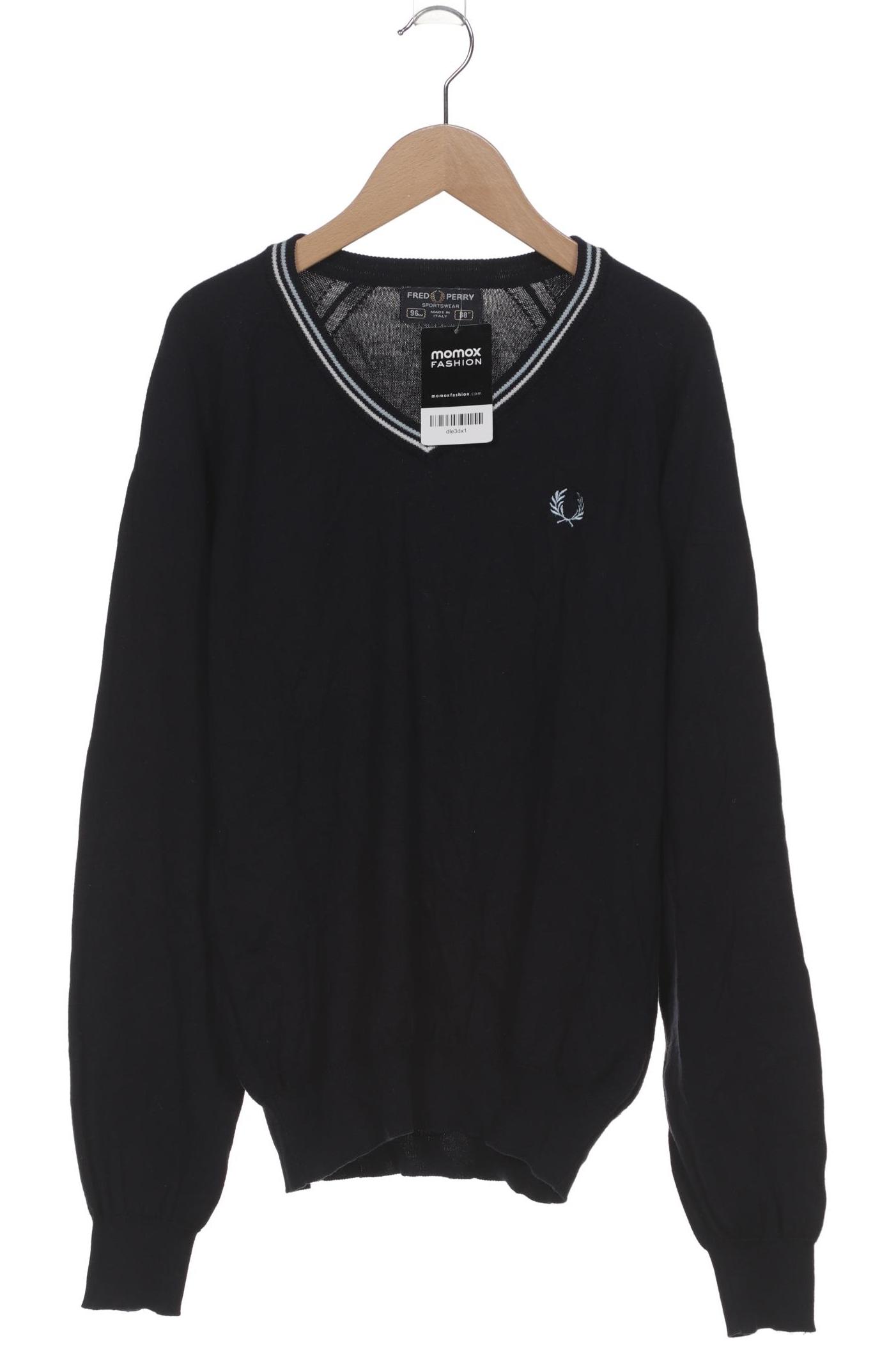Thumbnail - Fred Perry Herren Pullover, marineblau, Gr. 46