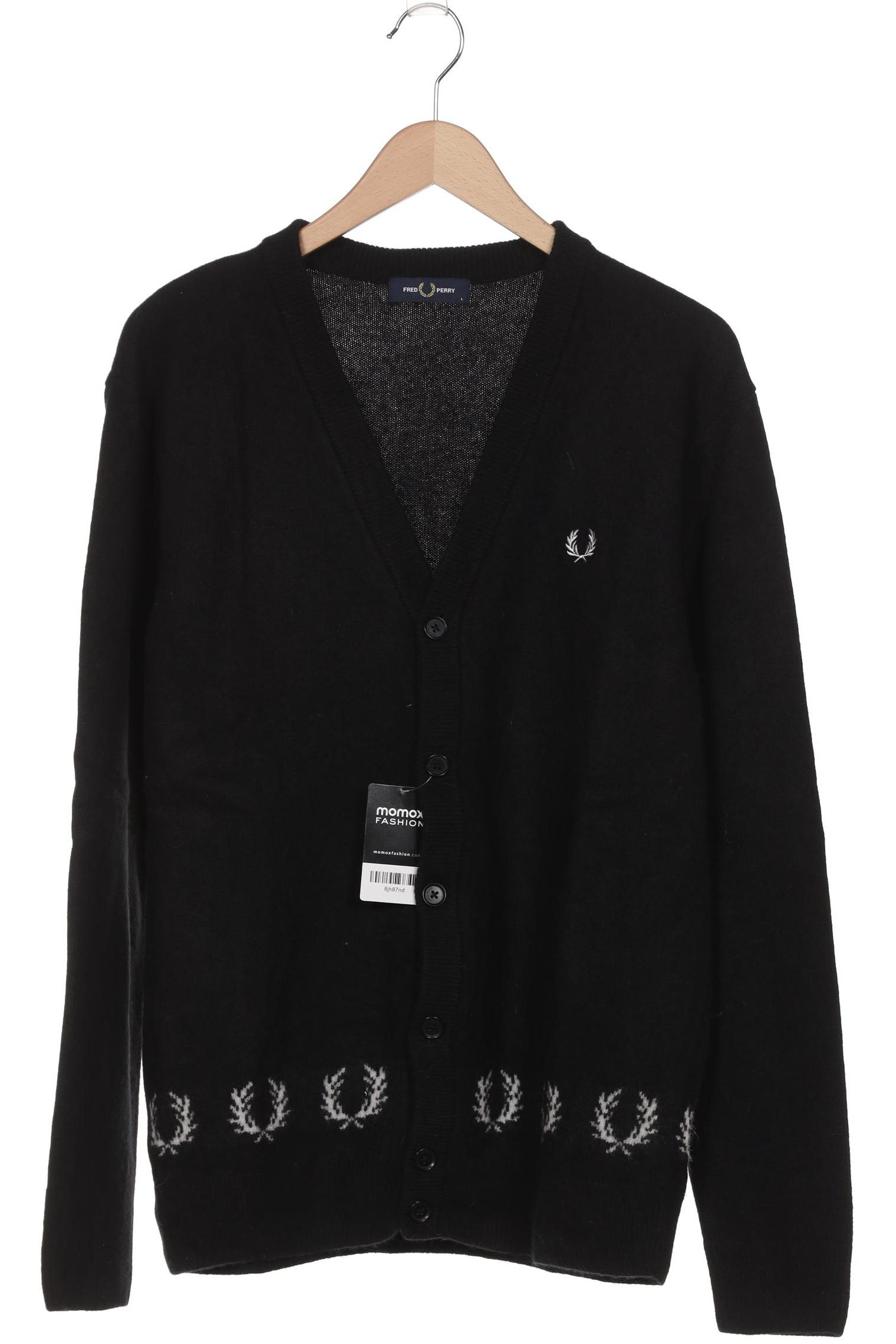 

Fred Perry Herren Strickjacke, schwarz, Gr. 52