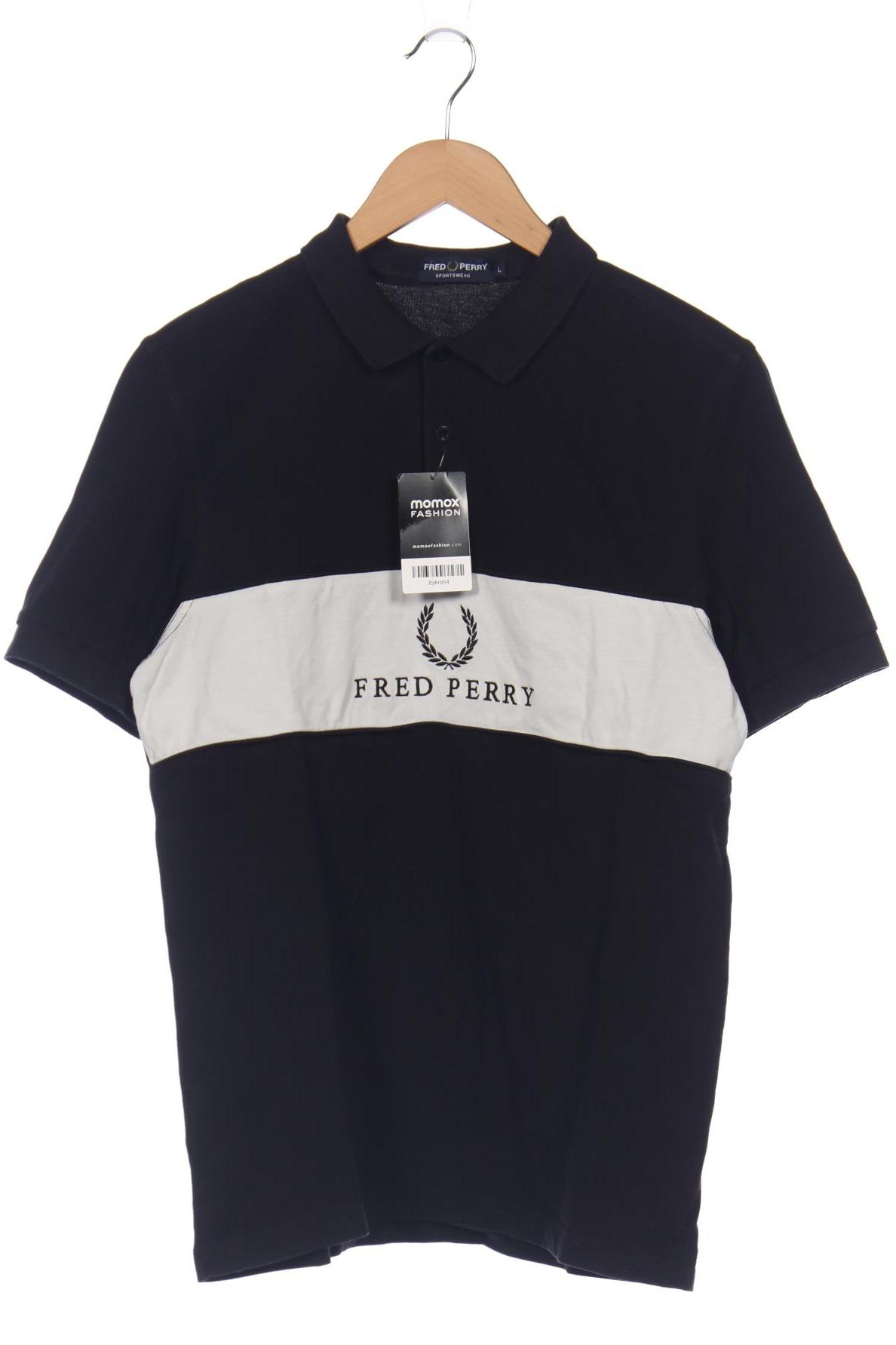 

Fred Perry Herren Poloshirt, schwarz