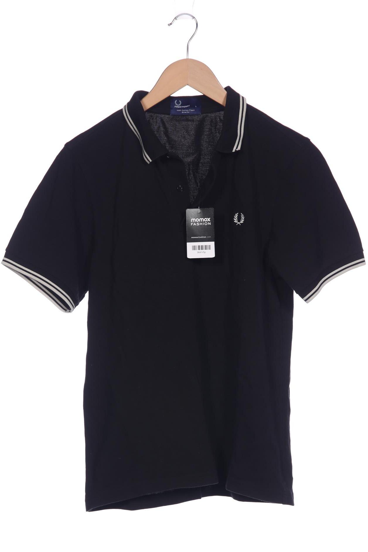 

Fred Perry Herren Poloshirt, schwarz, Gr. 52