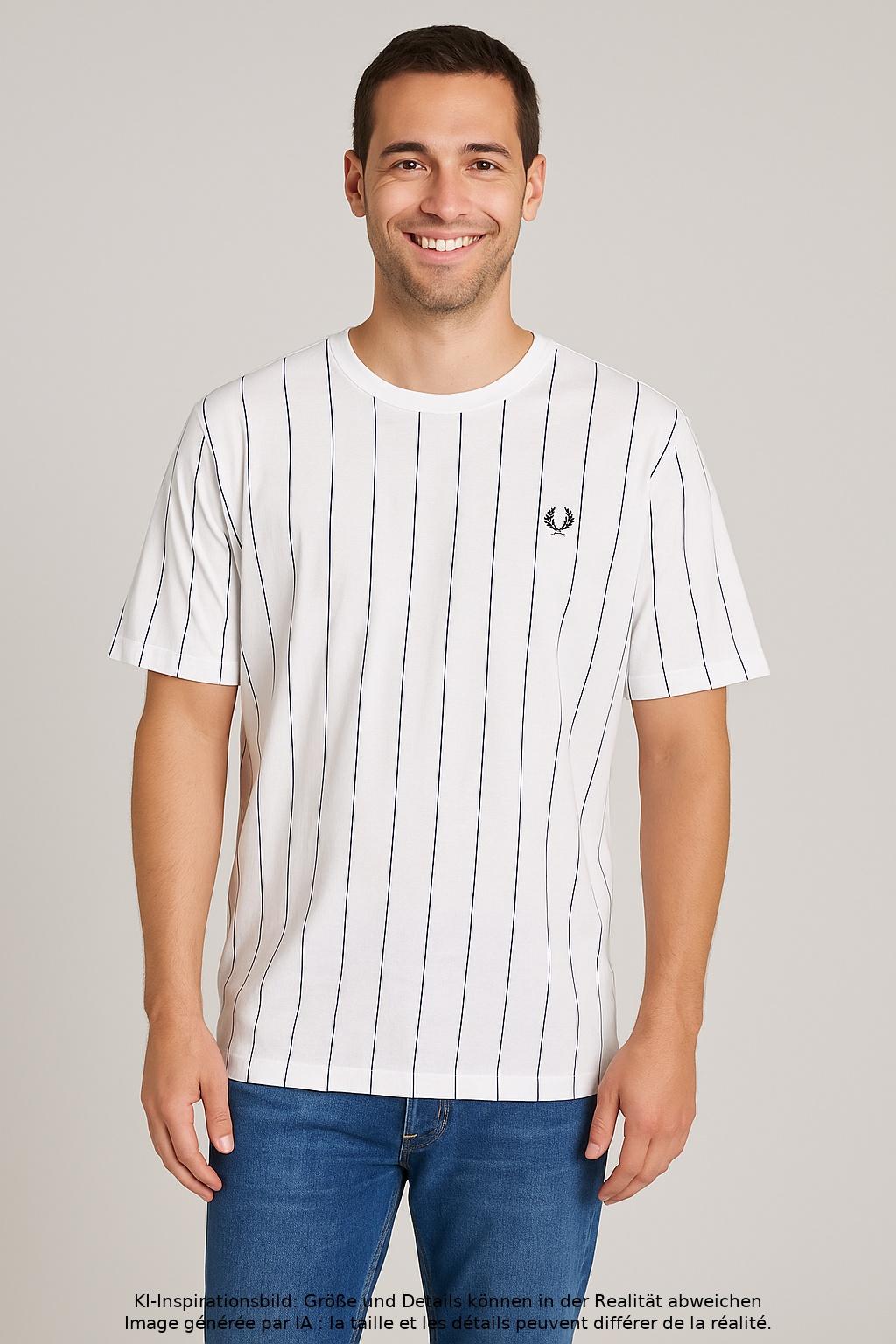 

Fred Perry Herren T-Shirt, weiß, Gr. 54
