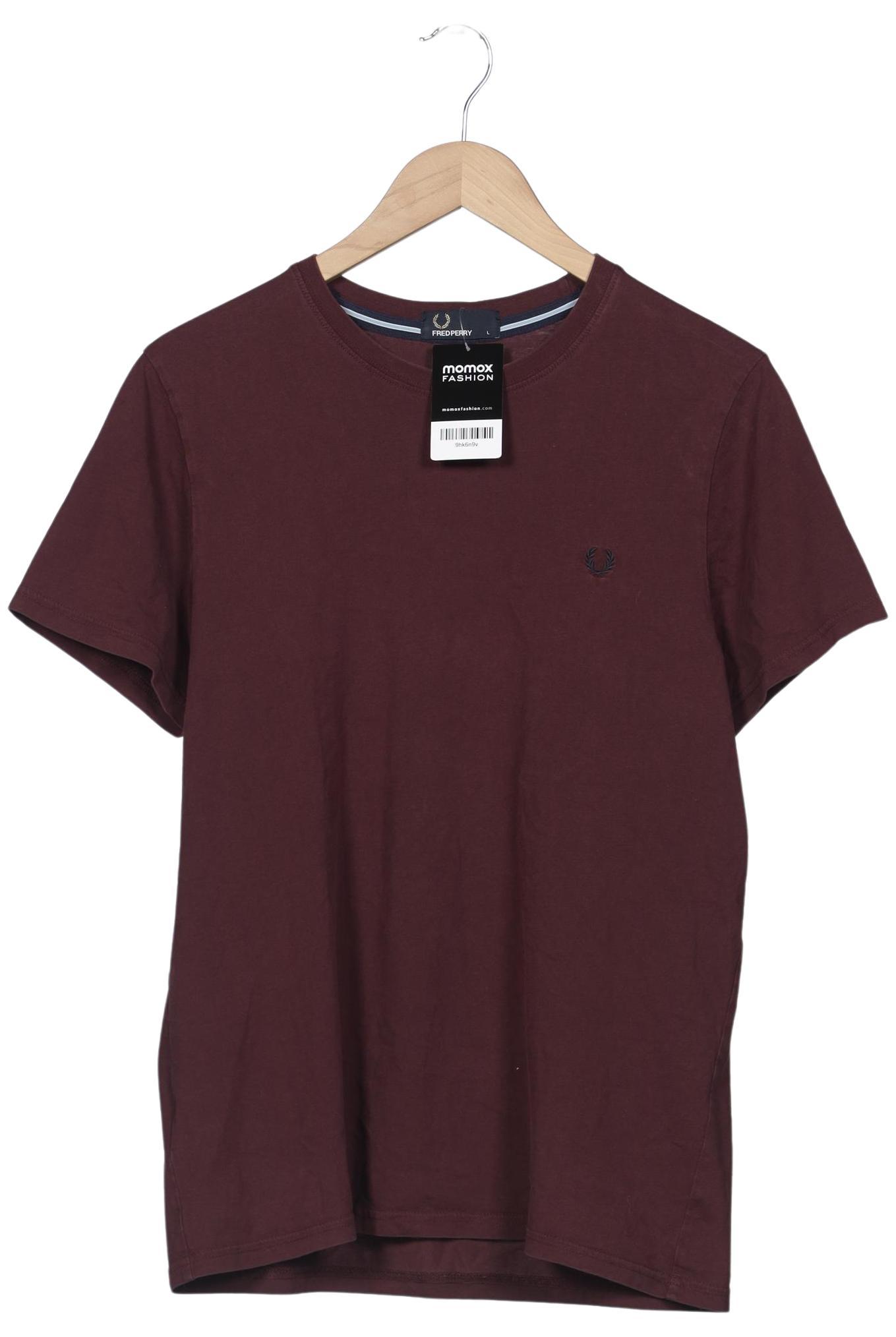 

Fred Perry Herren T-Shirt, bordeaux, Gr. 52