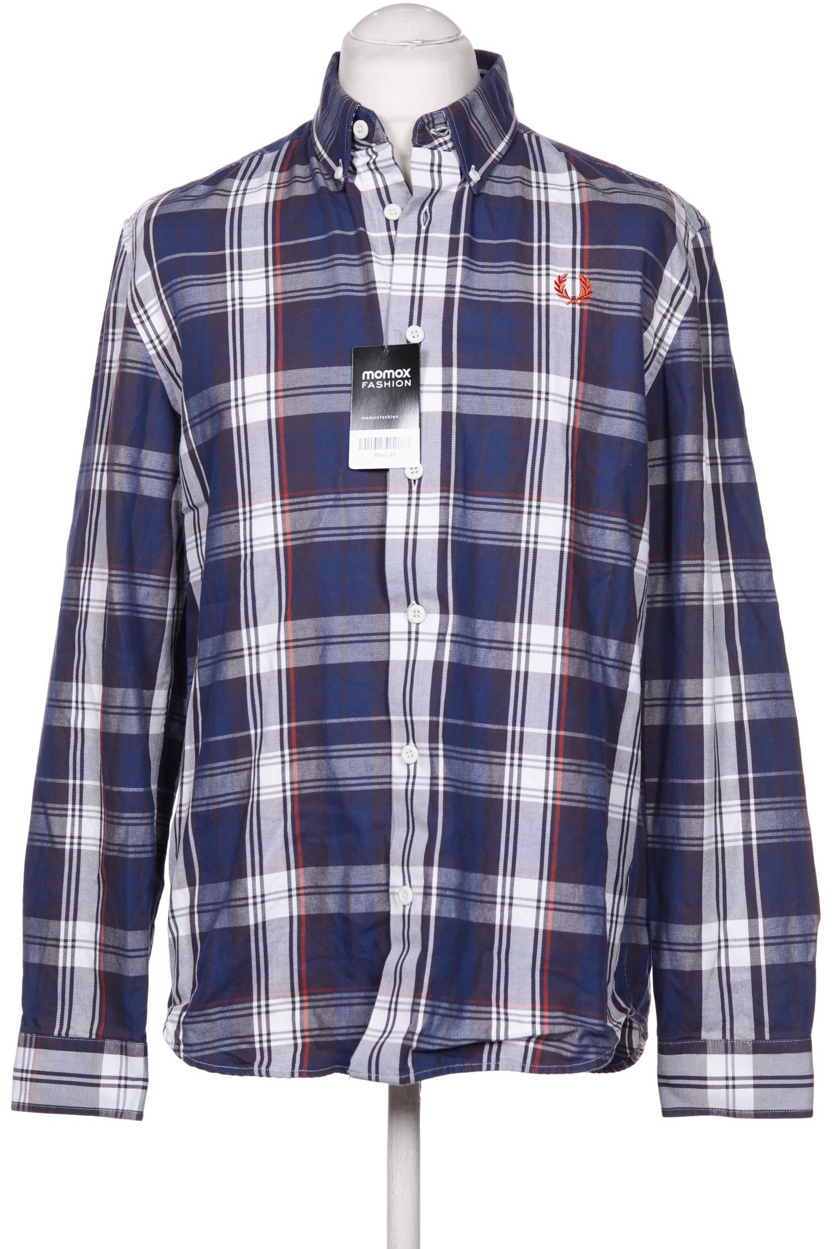 

Fred Perry Herren Hemd, marineblau, Gr. 48