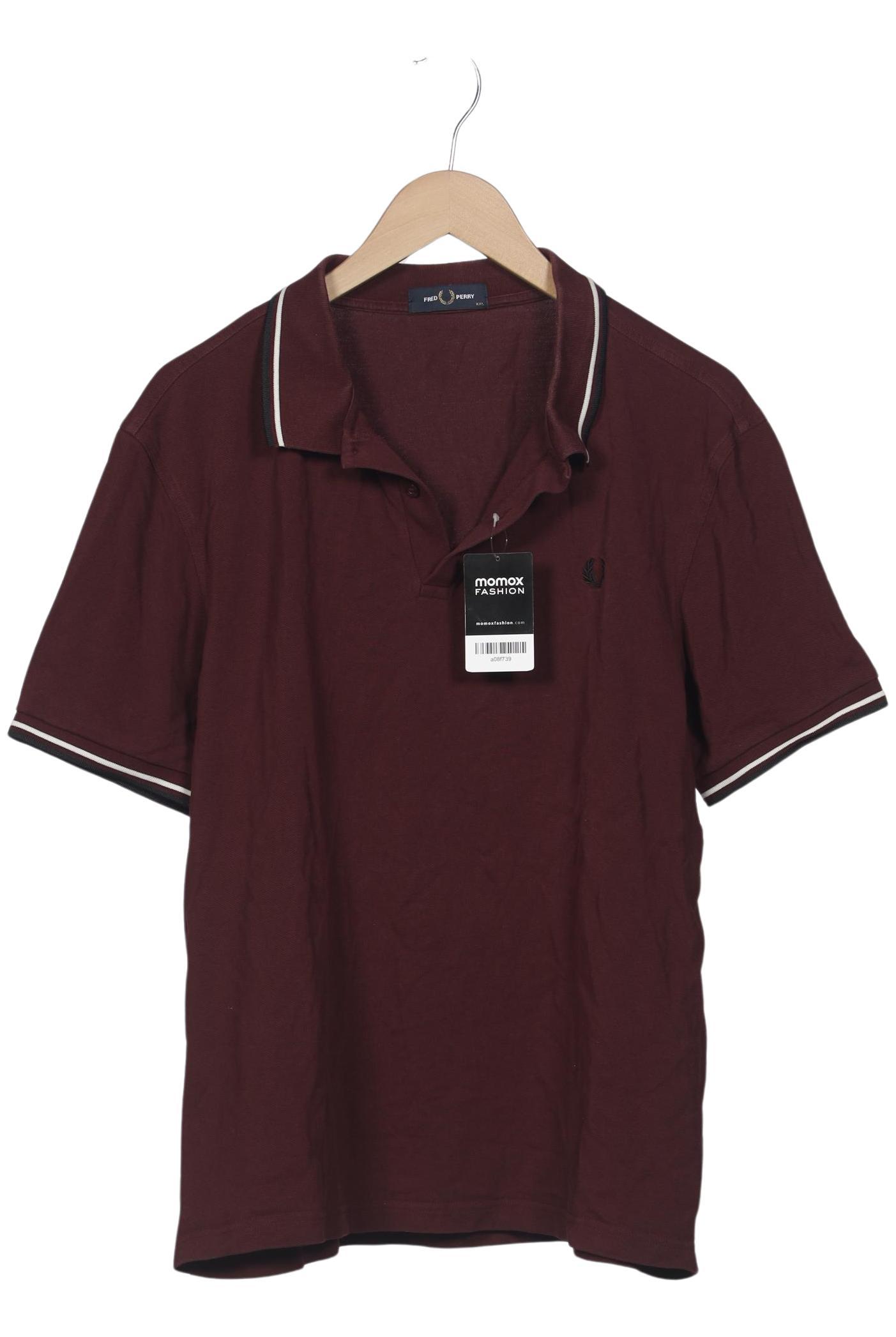Thumbnail - Fred Perry Herren Poloshirt, bordeaux, Gr. 56