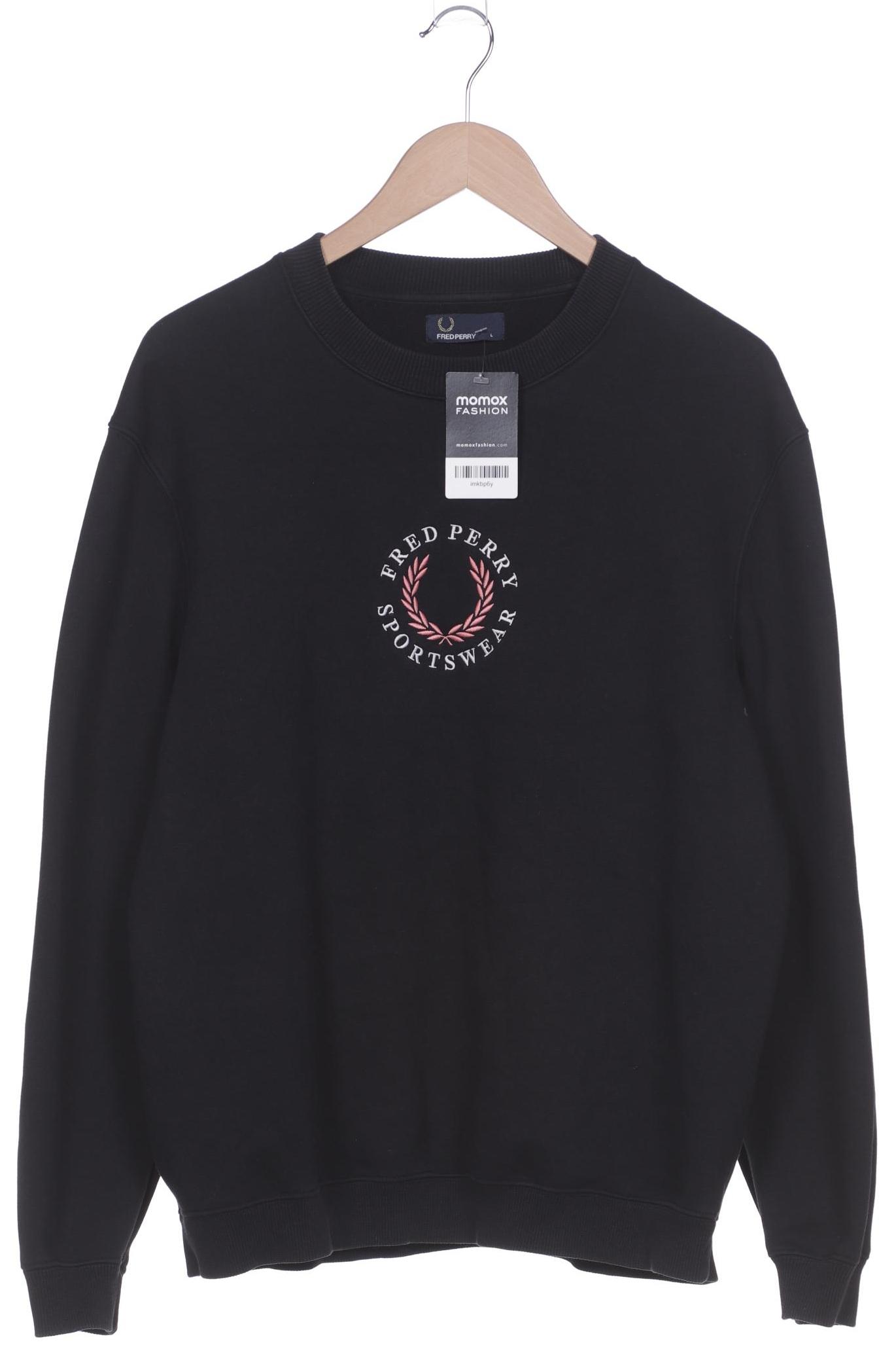 

Fred Perry Herren Sweatshirt, schwarz, Gr. 52