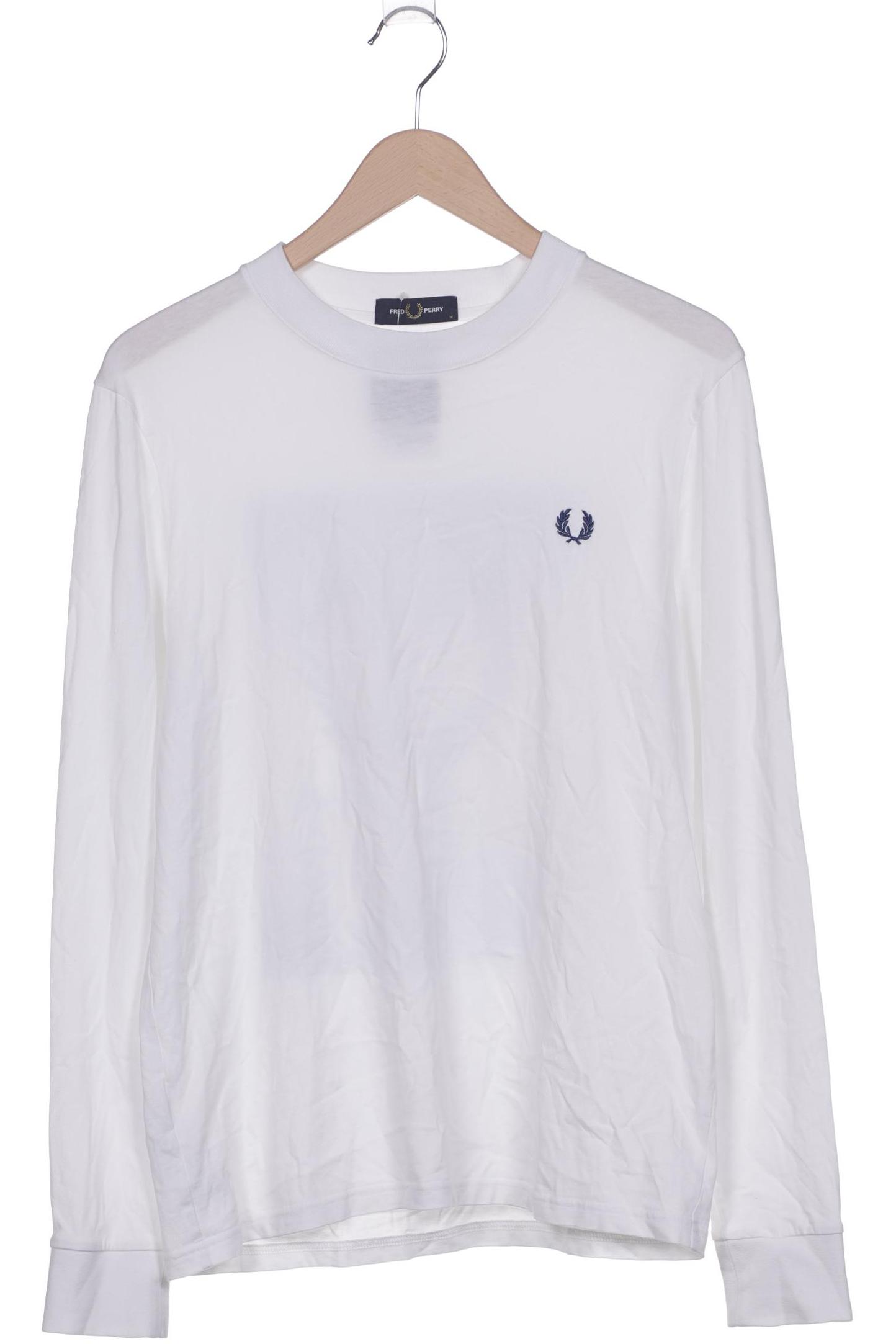 

Fred Perry Herren Langarmshirt, weiß, Gr. 48