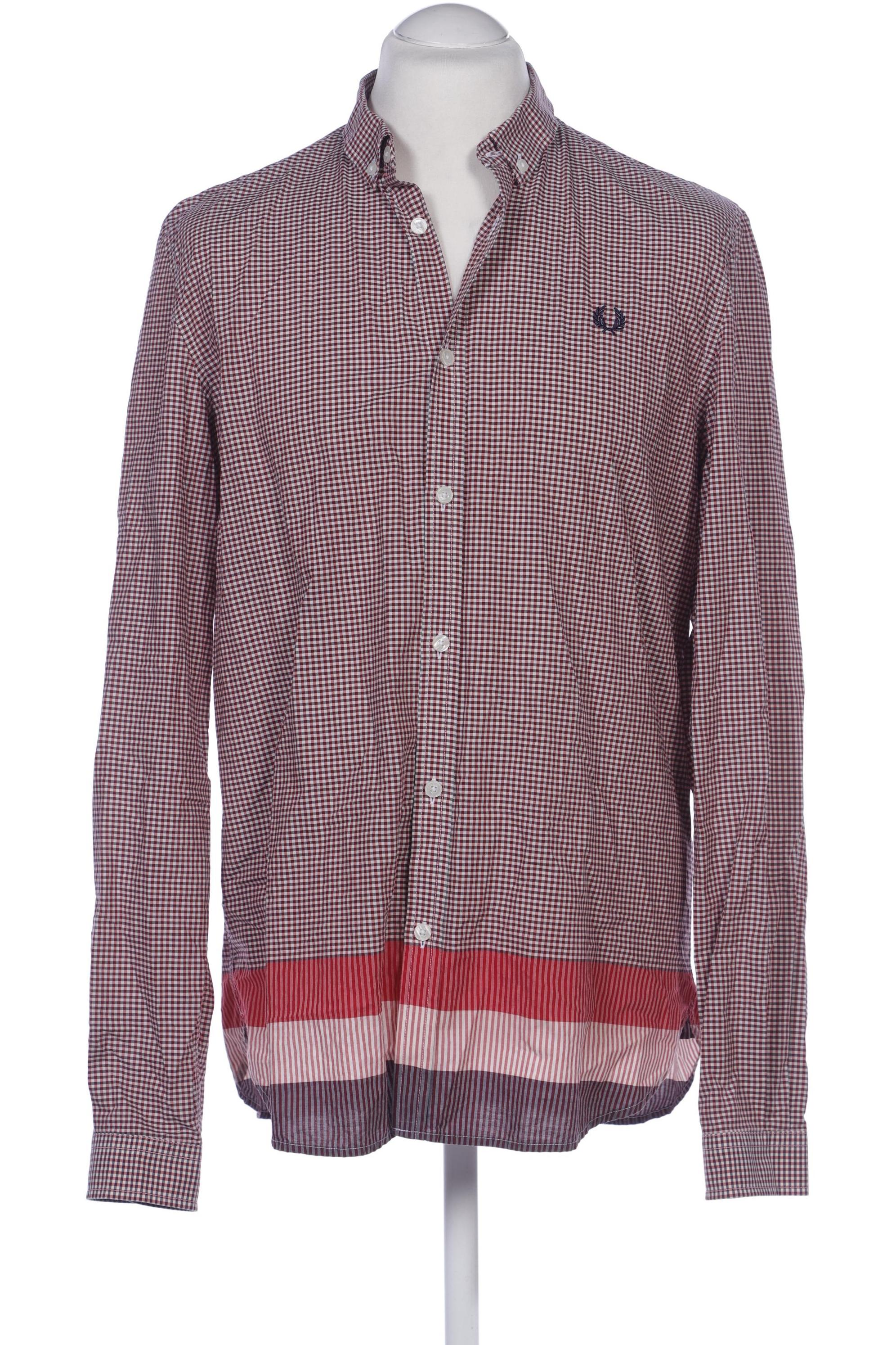 

Fred Perry Herren Hemd, bordeaux, Gr. 52